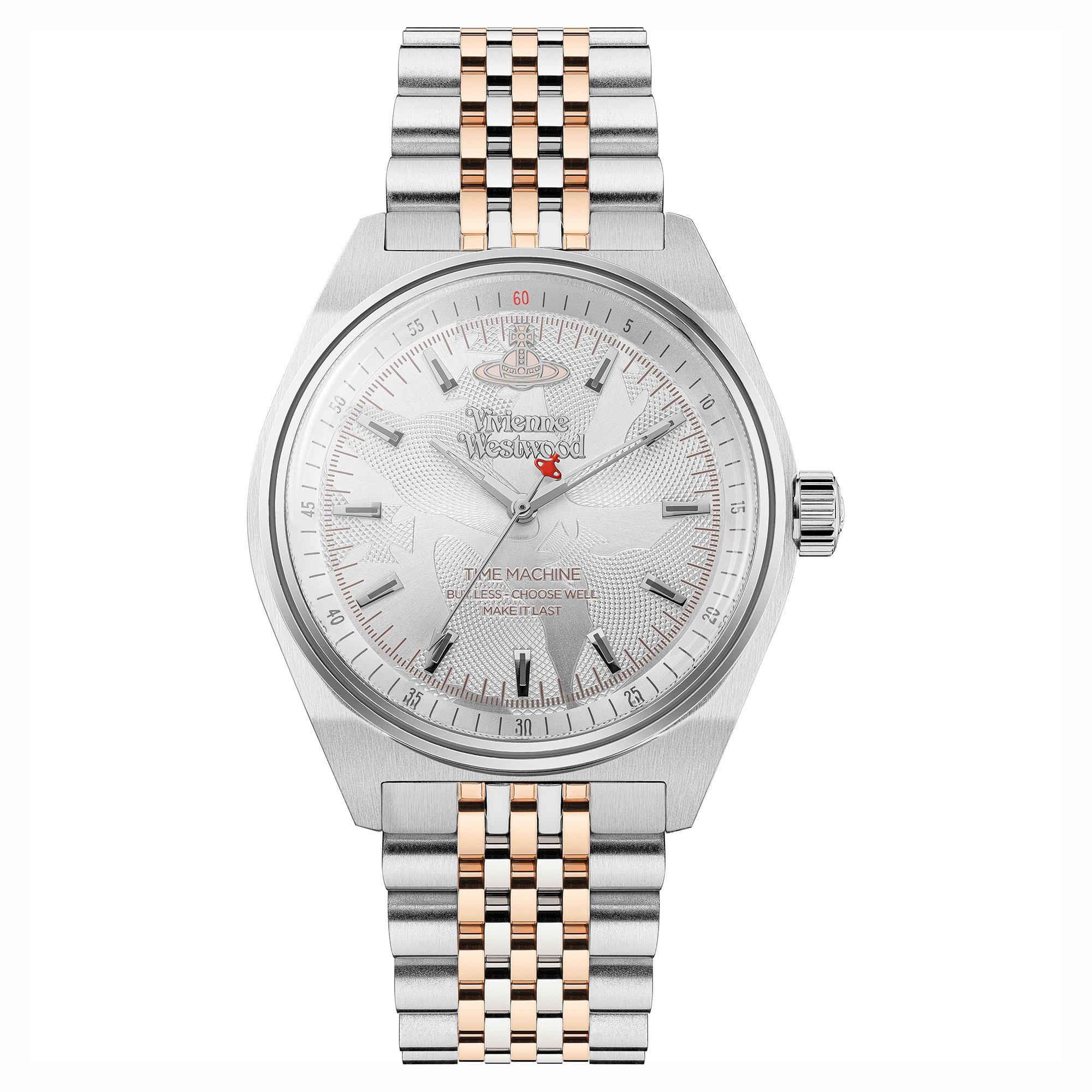 Vivienne Westwood Women's Lady Sydenham Analogue Quartz Watch - Silver - Size 39MM
