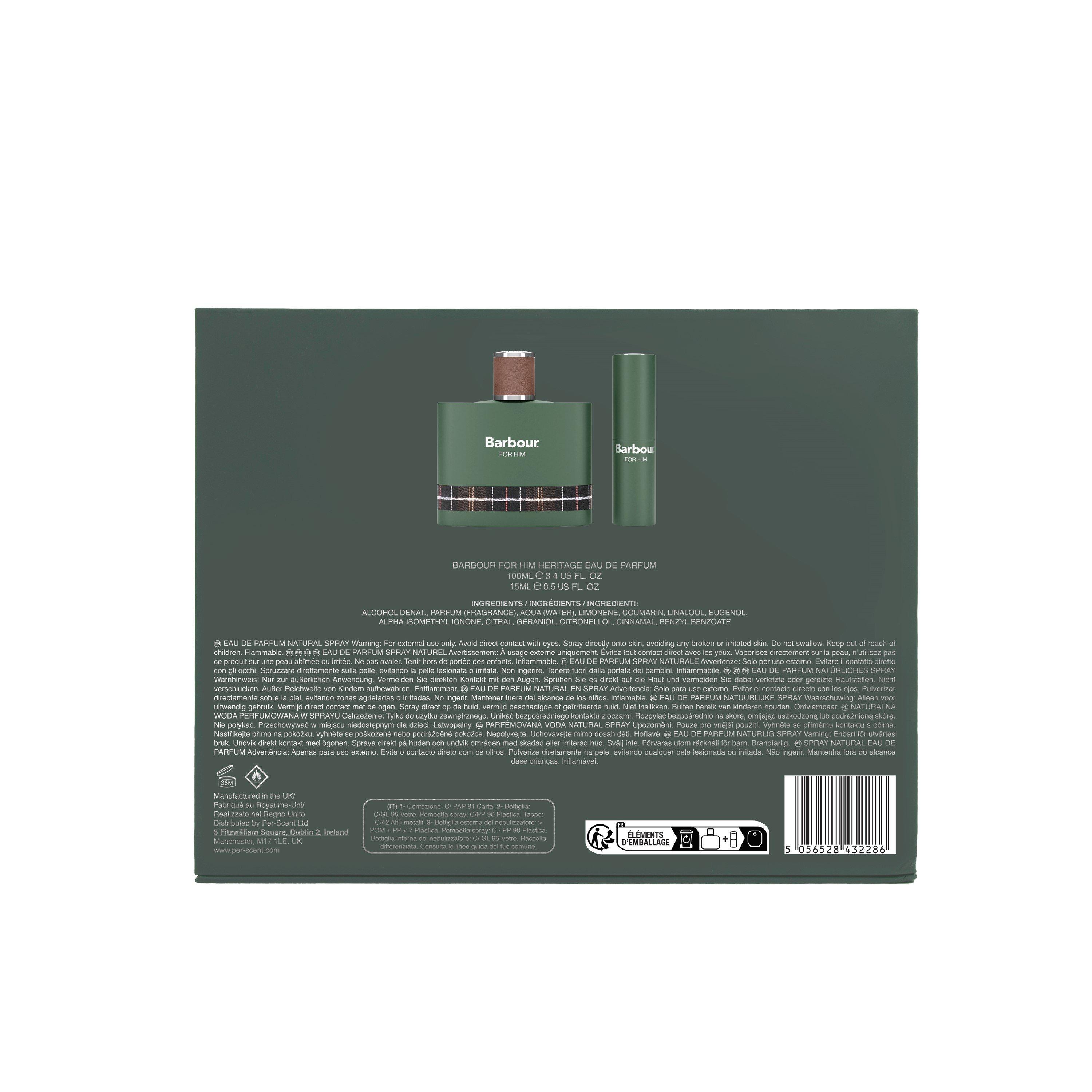 Clear - Barbour - Heritage for Him Duo Set Eau De Parfum 100ml - 3