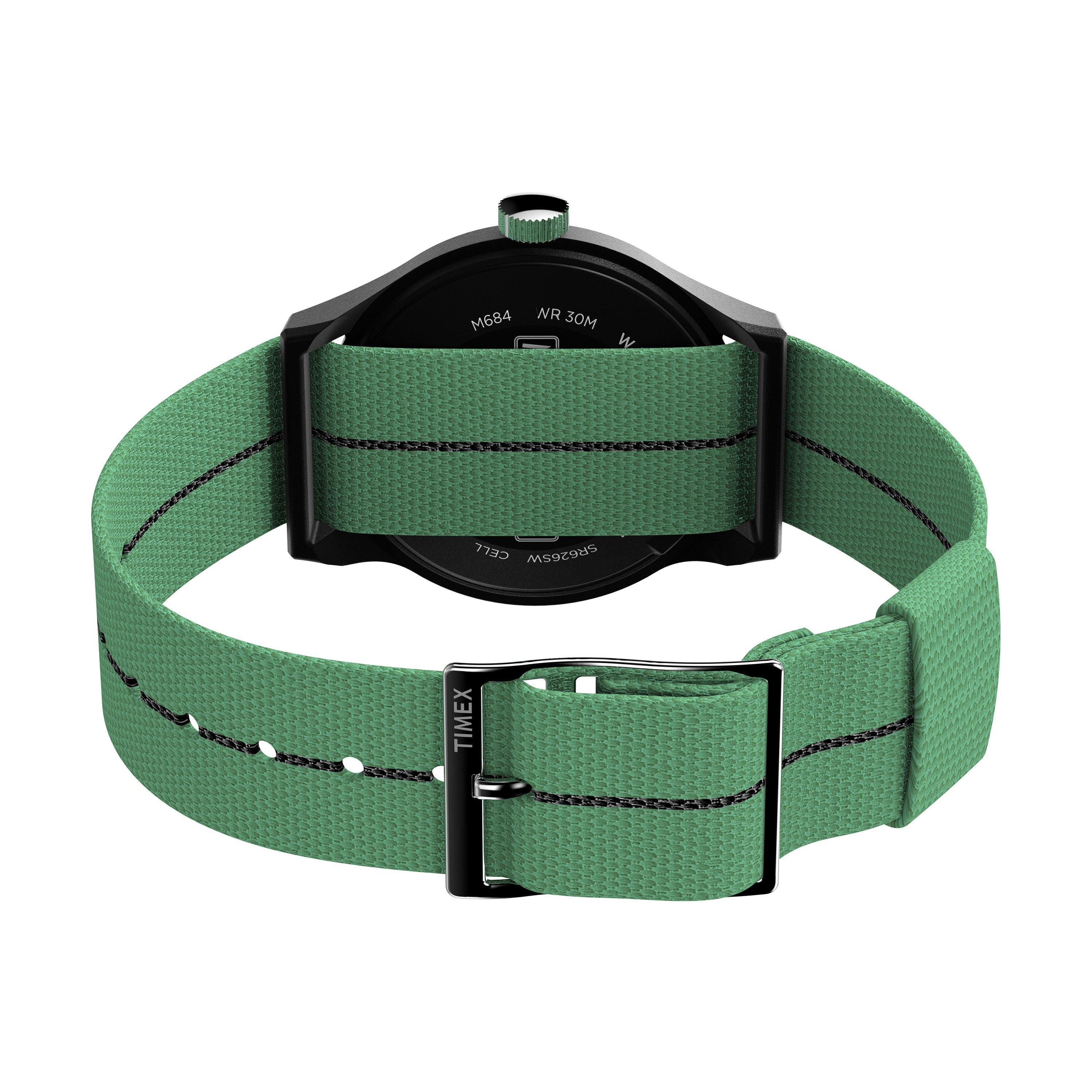 White/Black - Timex - Men's Analogue Quartz Watch - 4