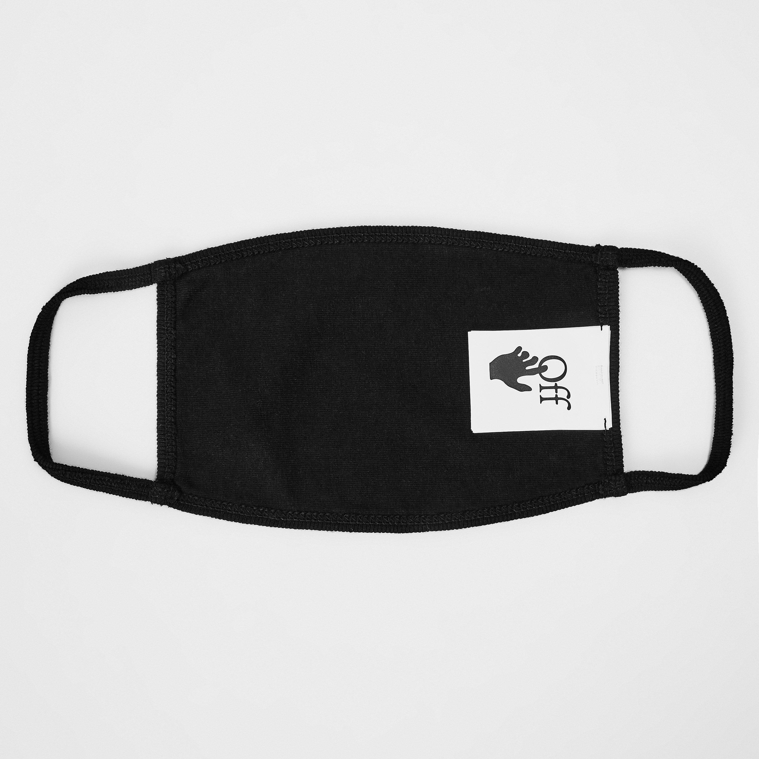 Black/White - Off White - Men's Face Covering Masks - 2