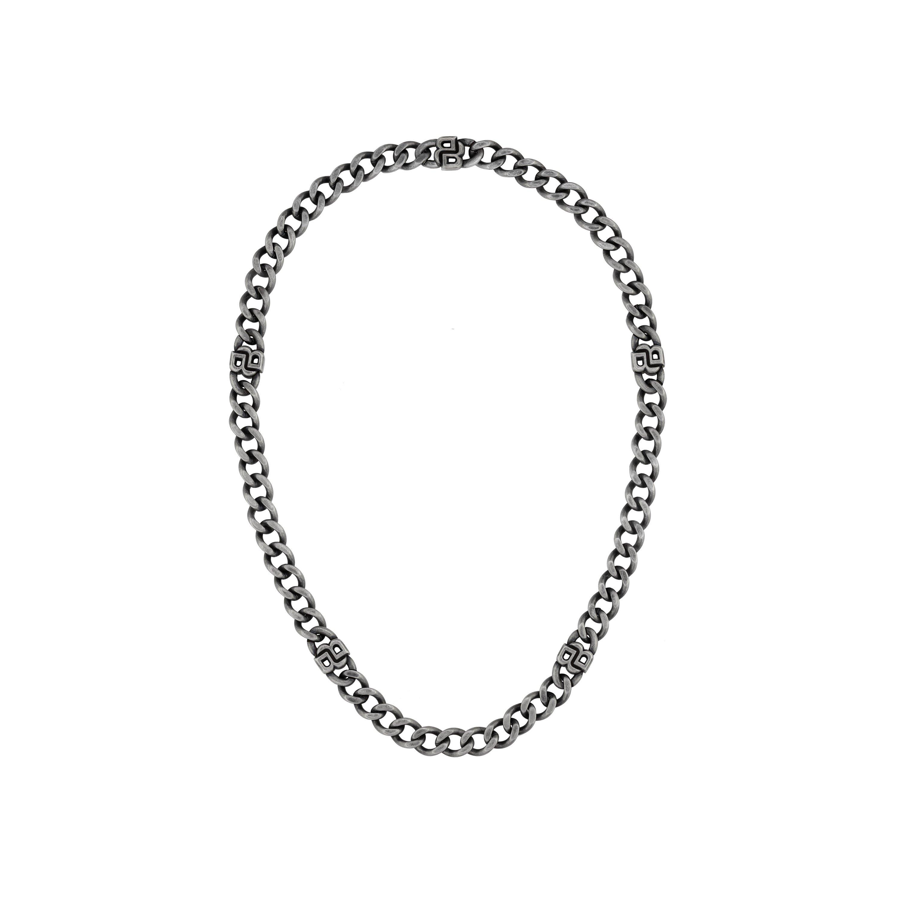 Grey - Boss - Men's Double B Absolute Logo Jewellery - 2