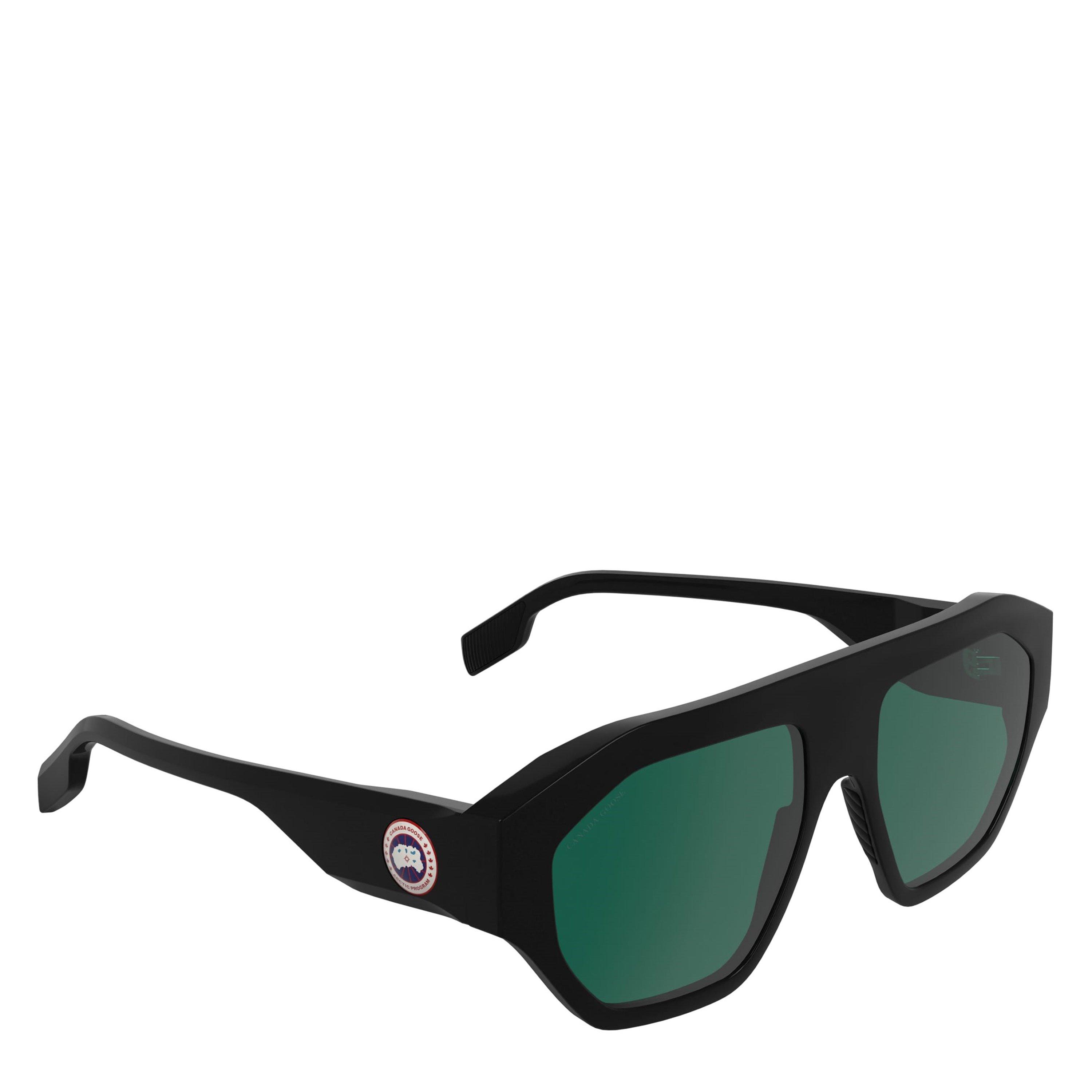 Black - Canada Goose - Men's Tekapo Aviator Sunglasses - 1