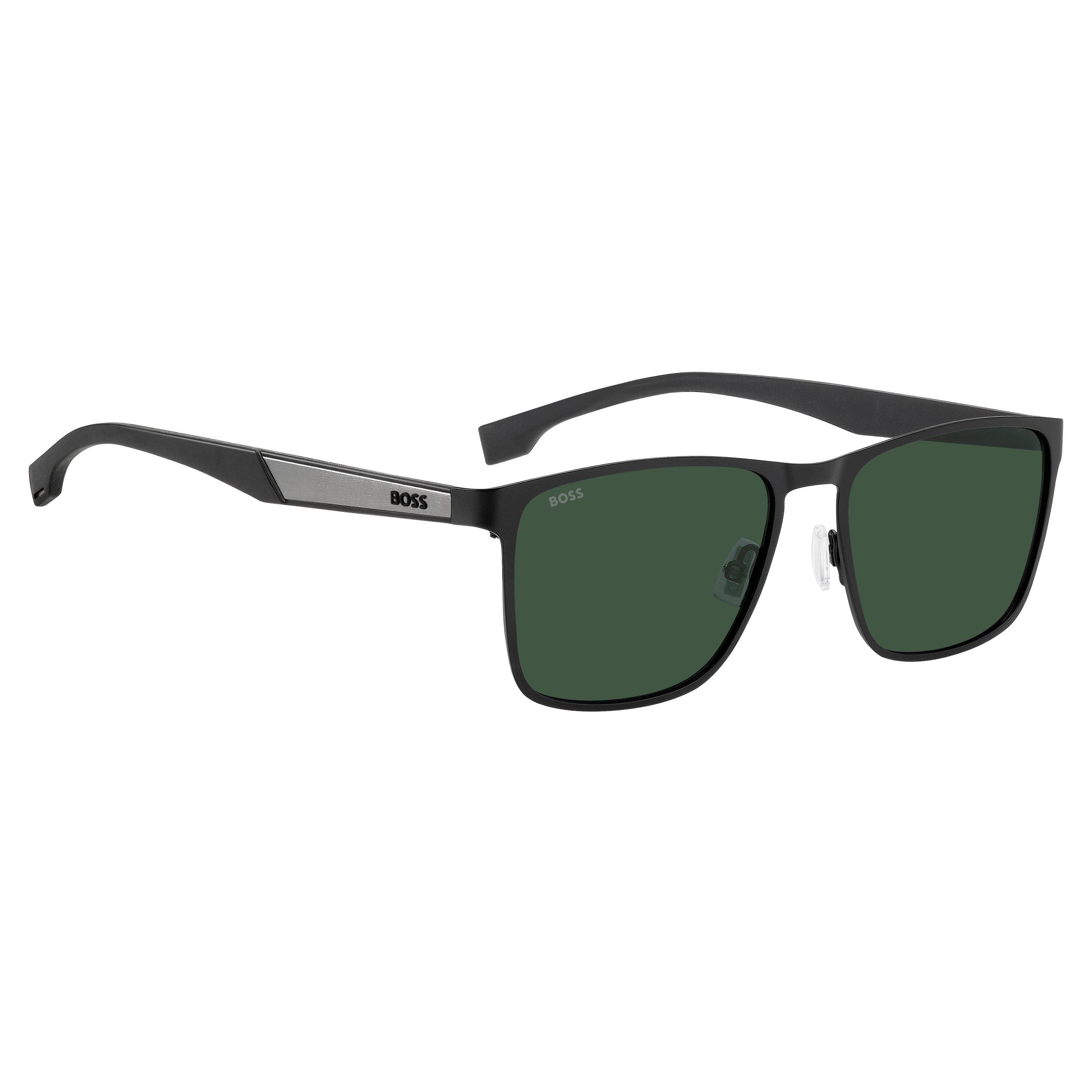 Matte Black - Boss - Men's Square Sunglasses - 2