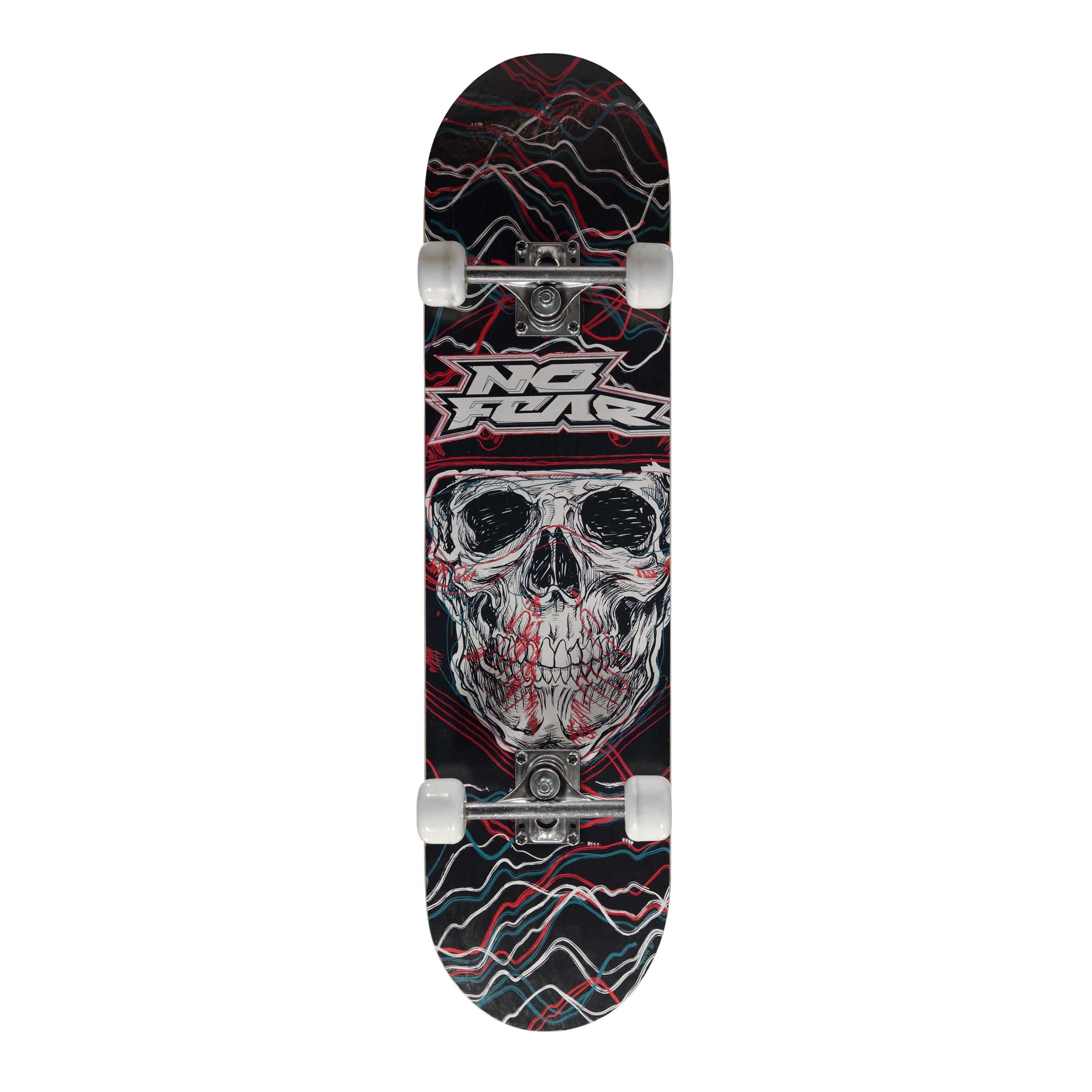 Skull - No Fear - Senior Skateboard - 1