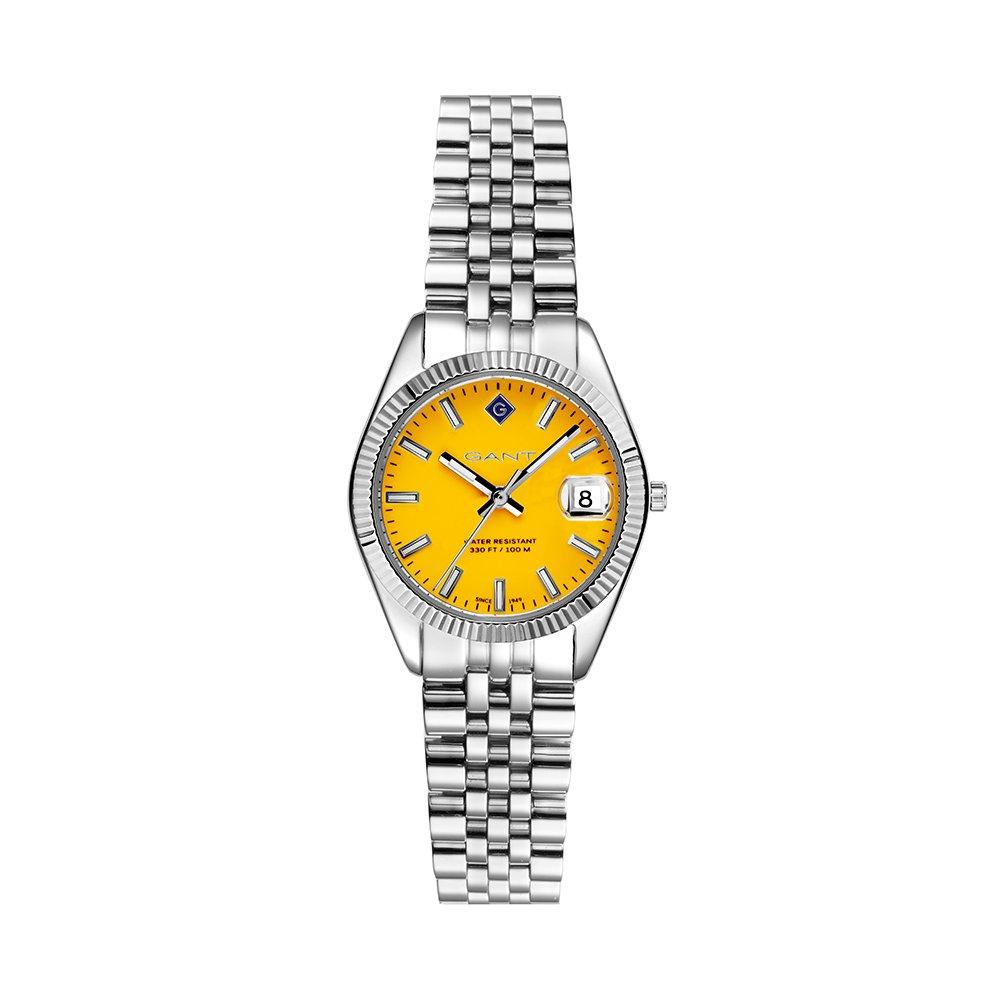 Gant  Sussex Mini Quartz Analogue Watch - Yellow