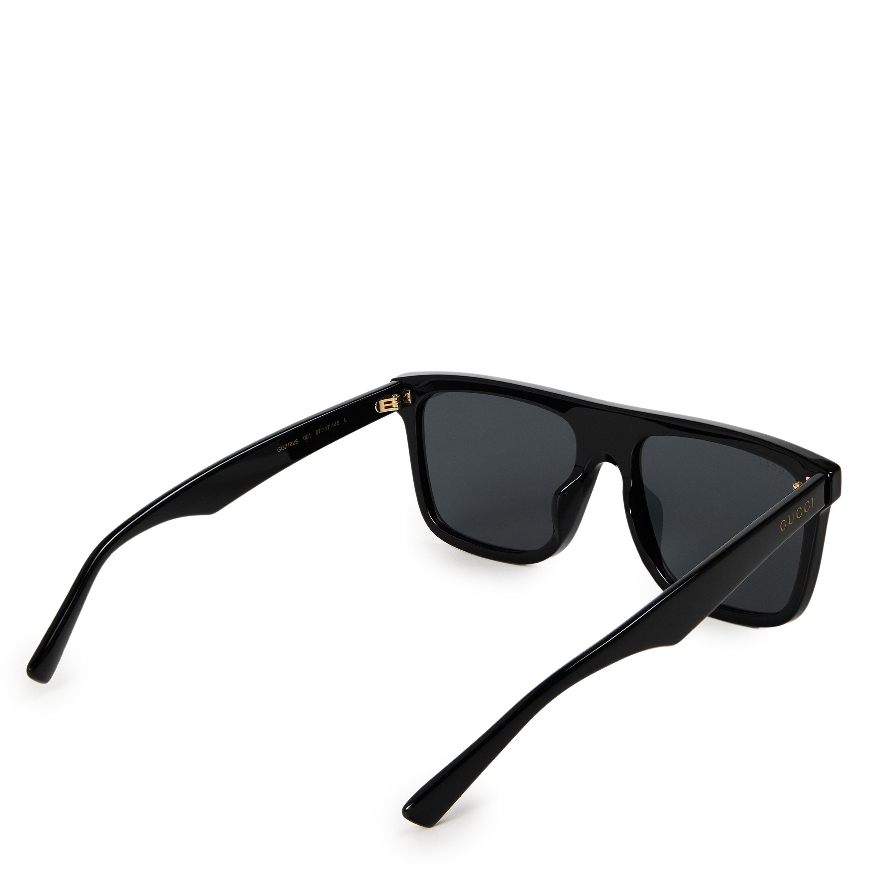 Grey/Black - Saint Laurent - Men's GG2182S Aviator Sunglasses - 2