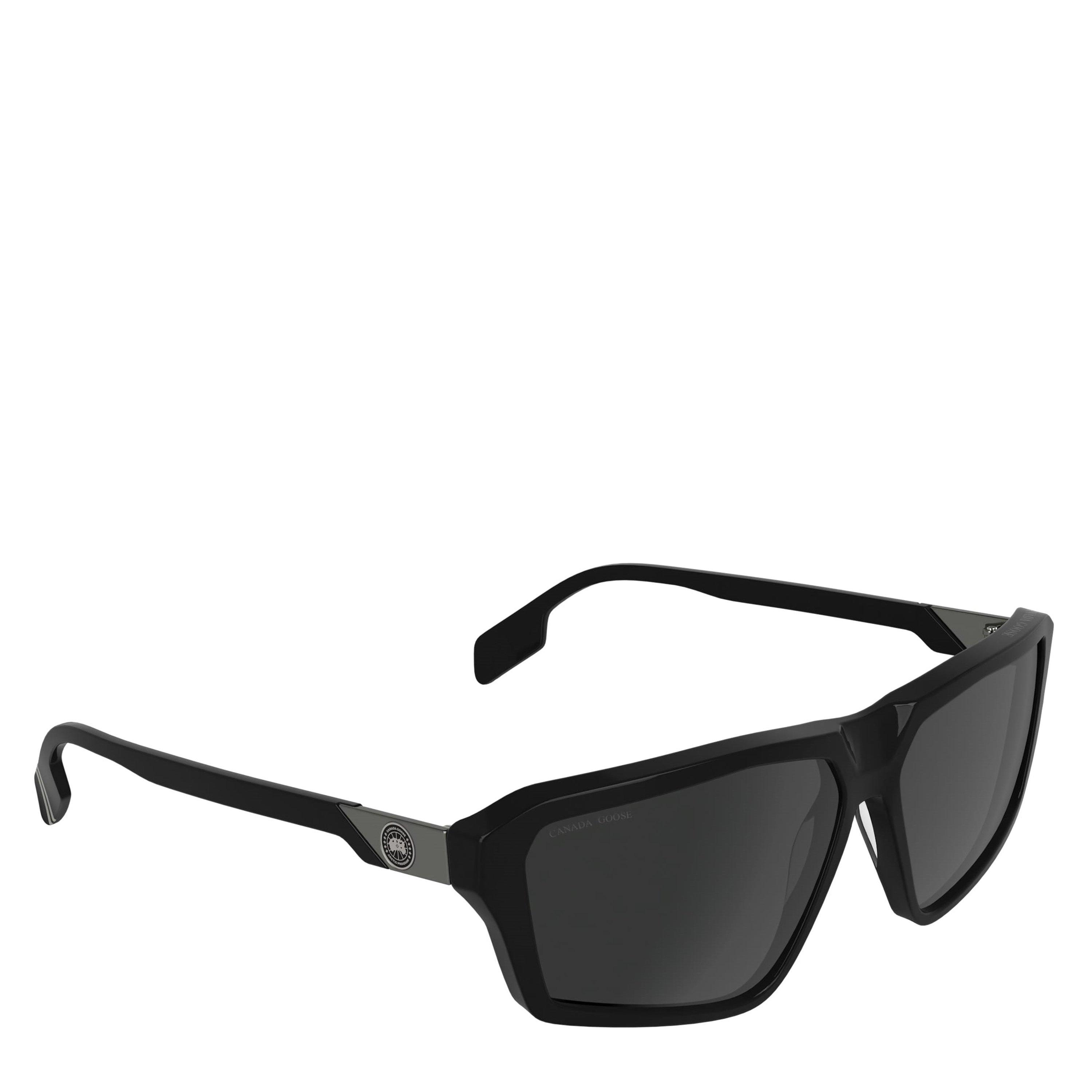 Black - Canada Goose - Men's Shield Sunglasses - 1