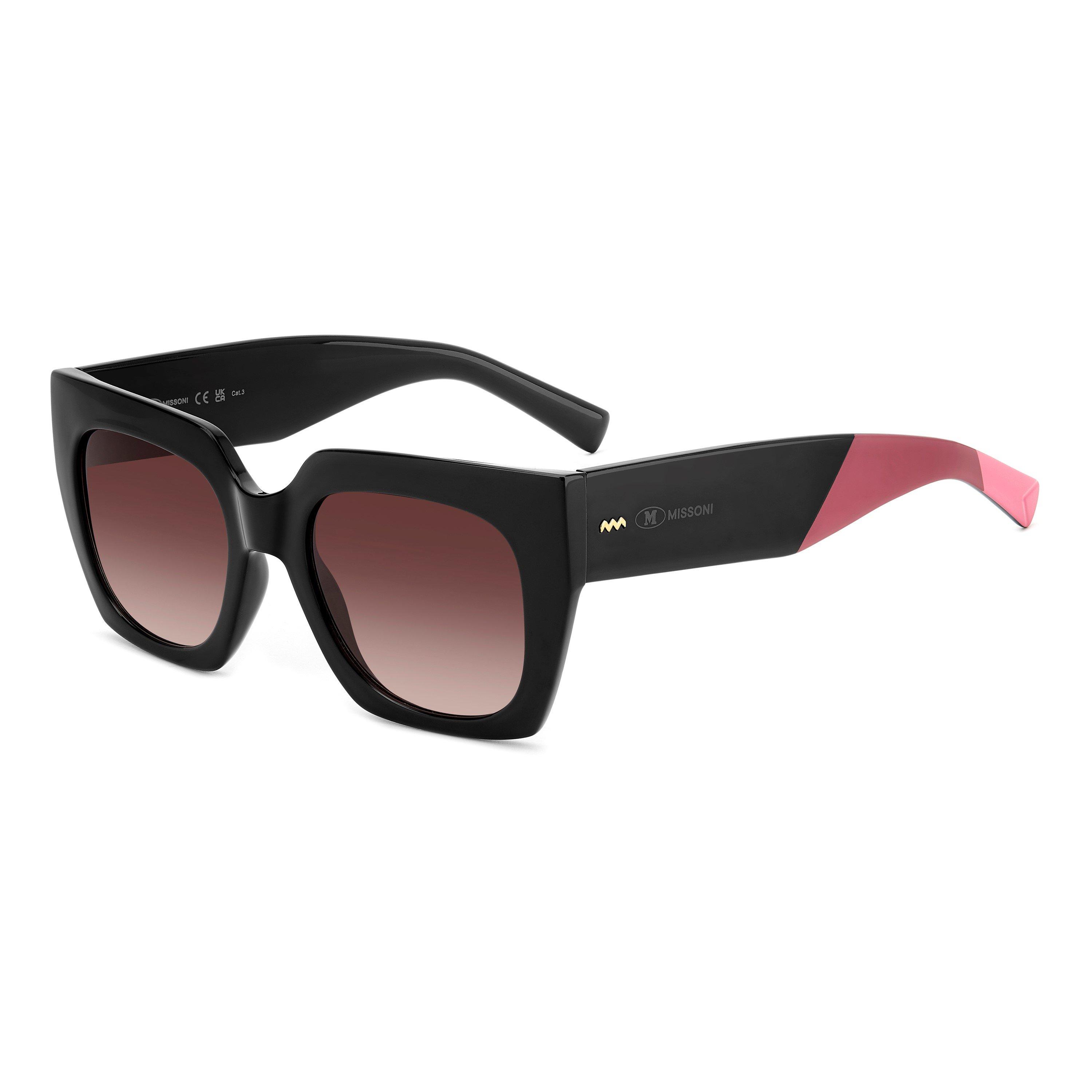Black - Missoni - Women's Square Sunglasses - 1