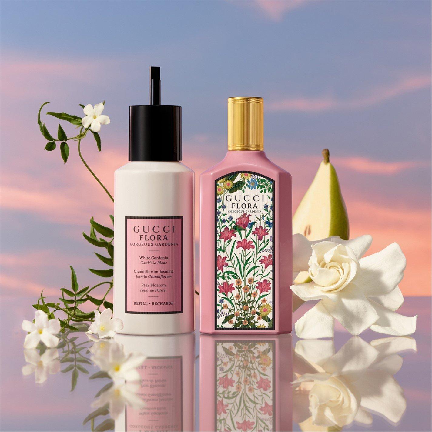 Clear - Gucci - Flora Gorgeous Gardenia Eau de Parfum for Women Refill - 2