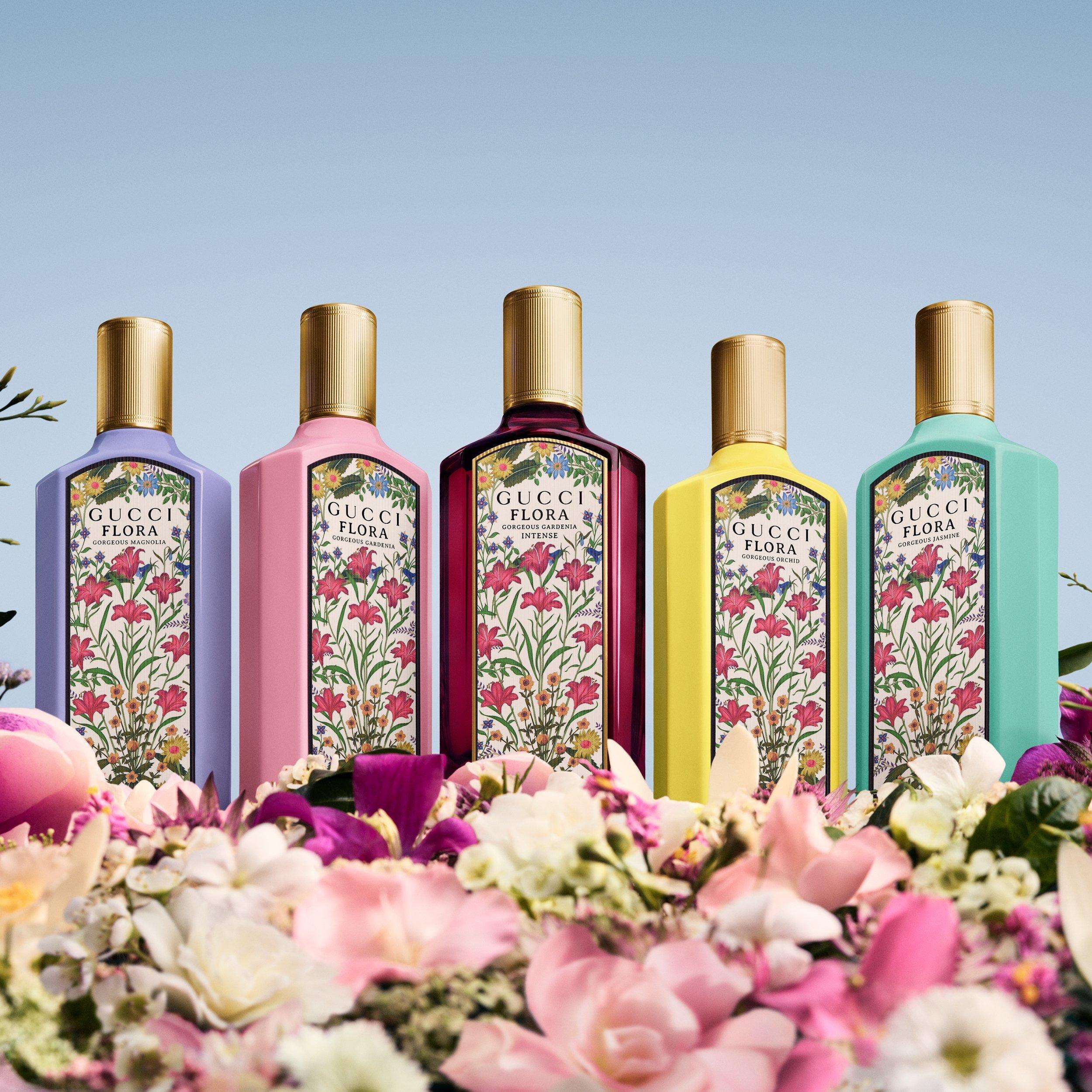 Clear - Gucci - Flora Gorgeous Gardenia Eau de Parfum for Women Refill - 5