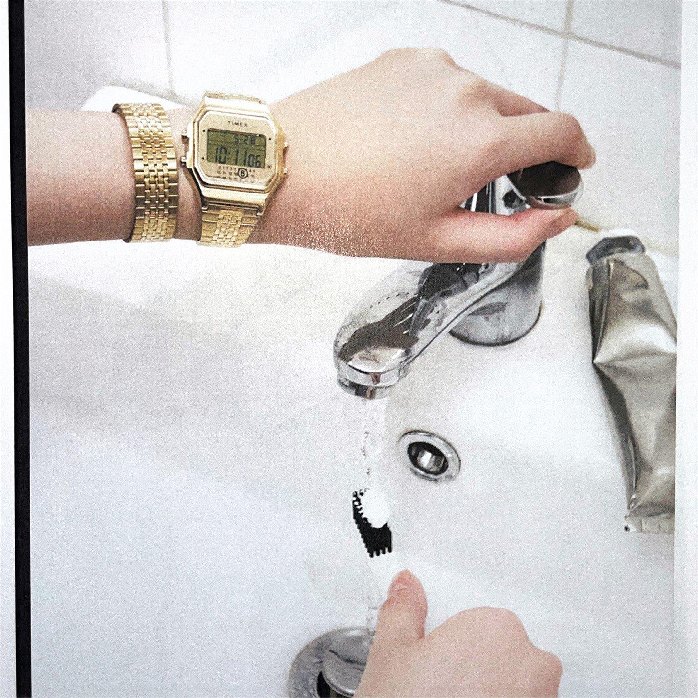 Gold Tone - Timex - x MM6 T80 34mm Watch Set - 7