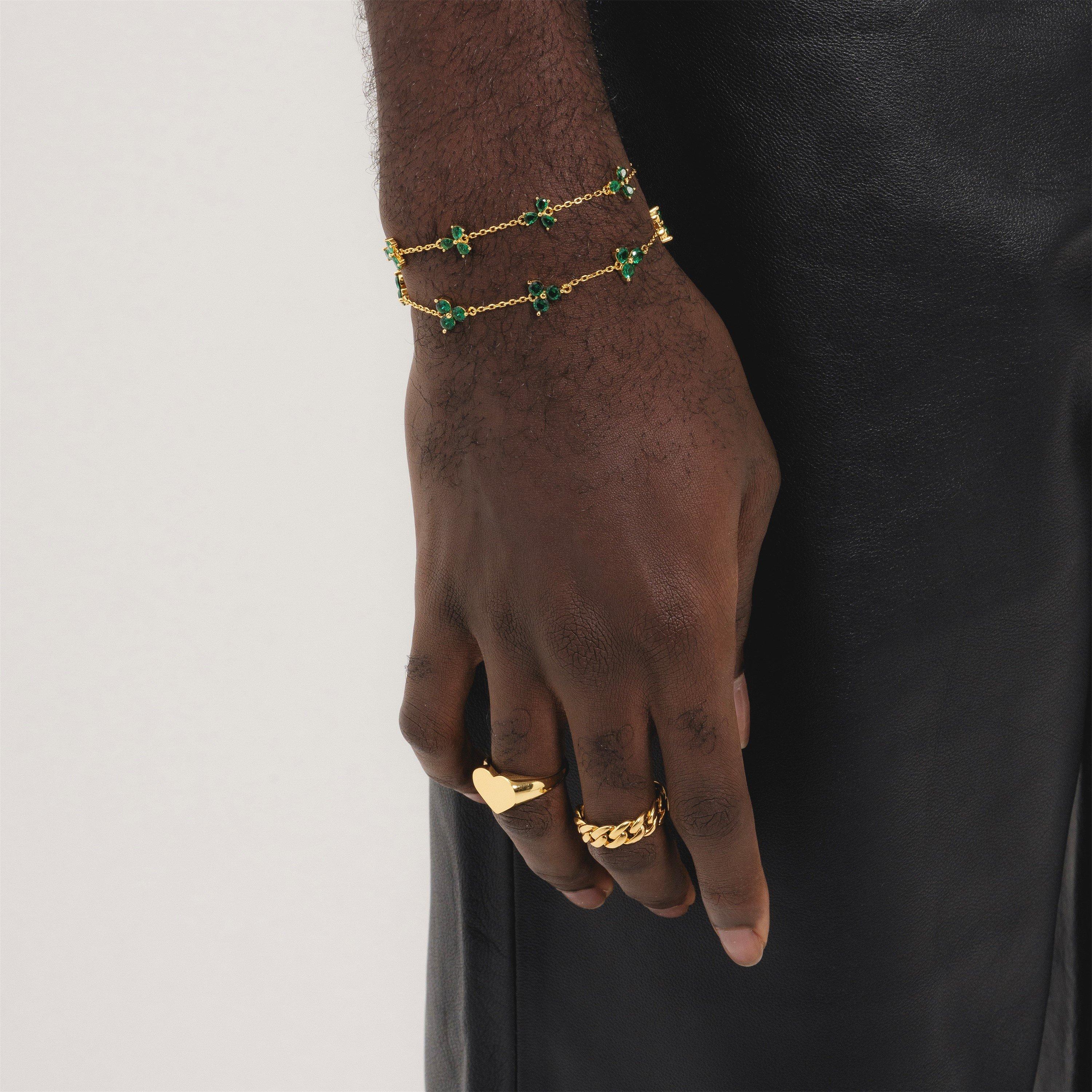 Gold Plated - Common Lines - Como Bracelet - 3