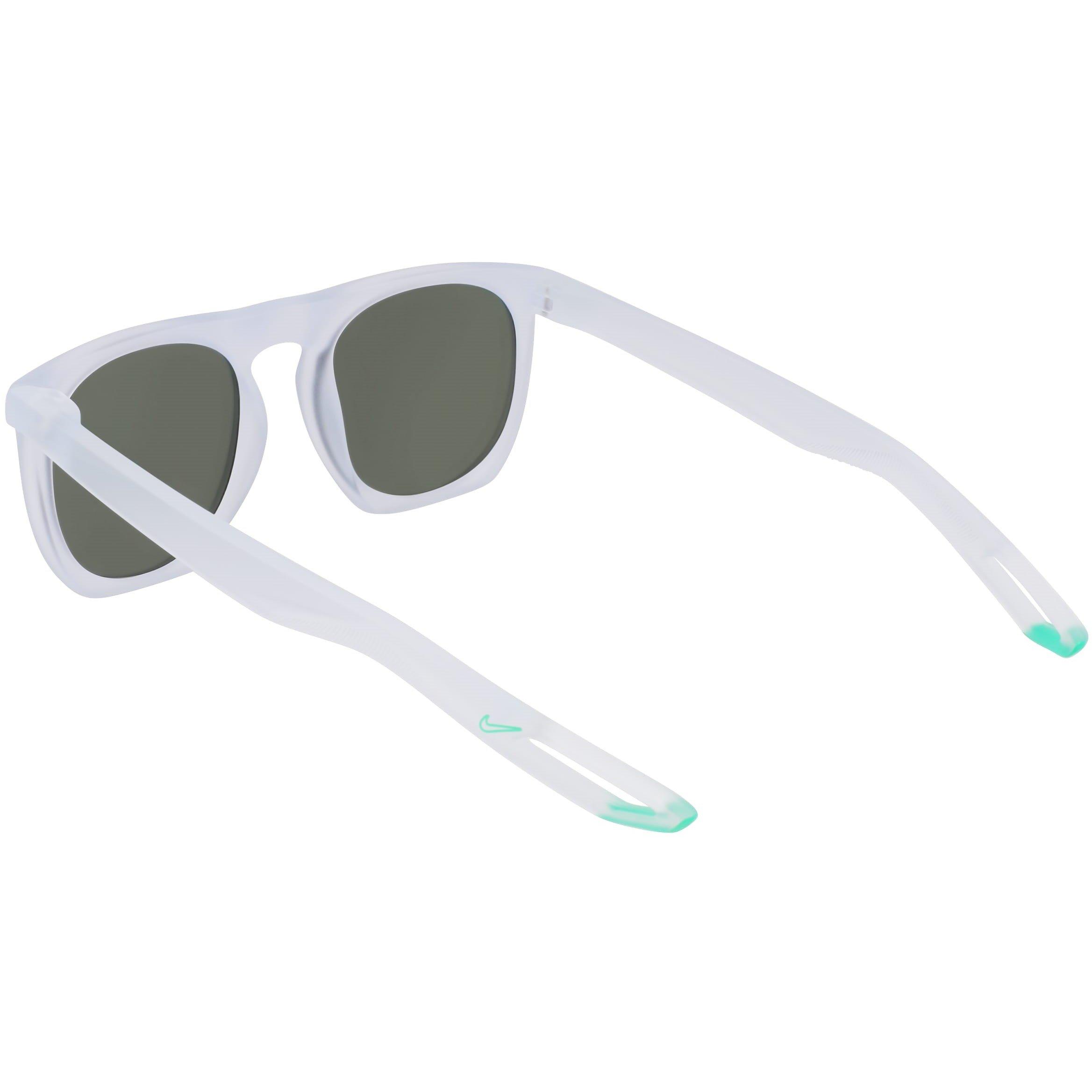 Mt Platinum/Grn - Nike - Flatspot XXII Wayfarer Sunglasses - 5