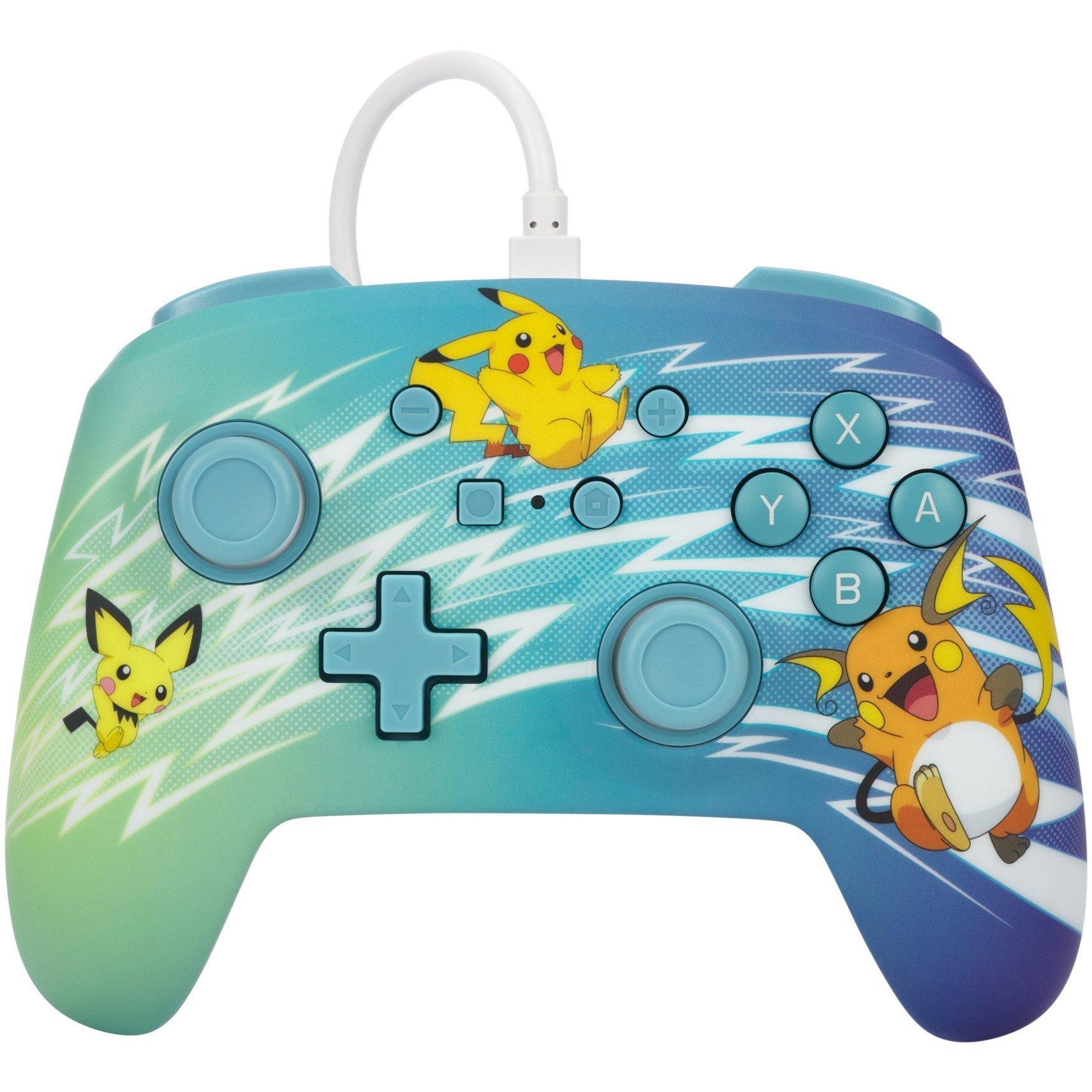 Pikachu Evo - PowerA - Enhanced Wired Nintendo Switch Pikachu Evolution Controller - 1