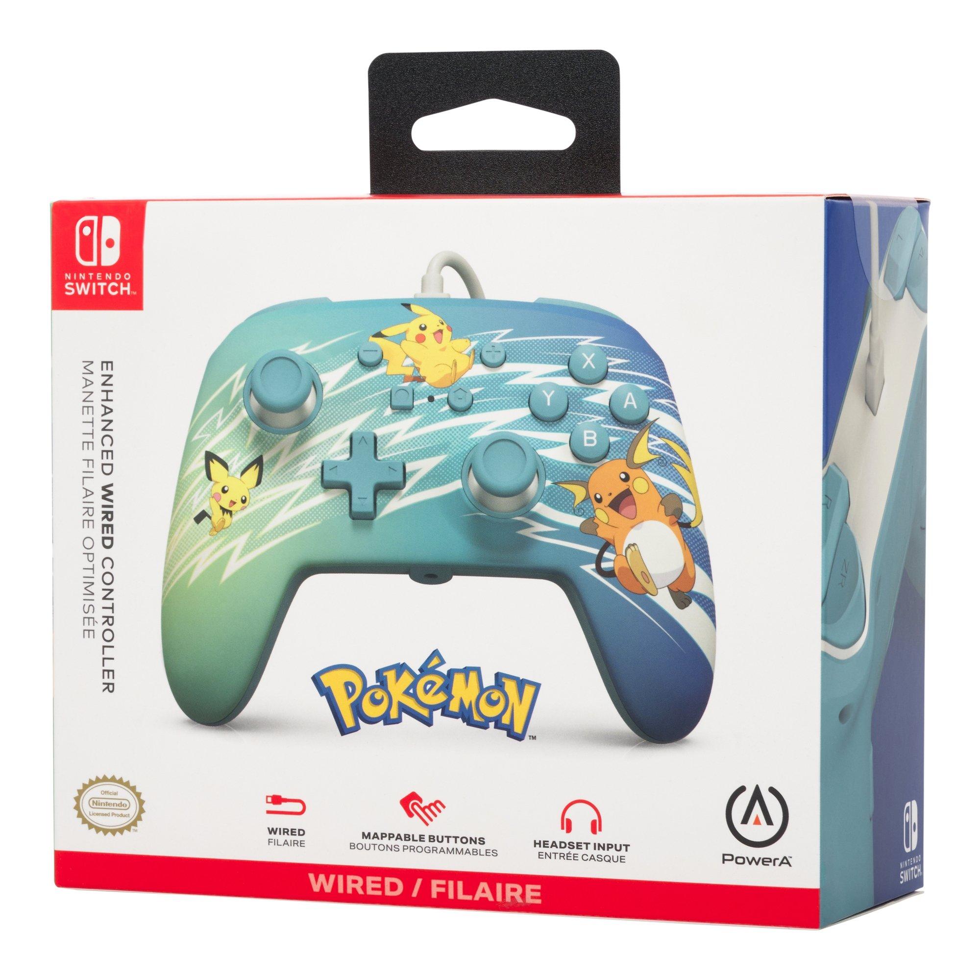 Pikachu Evo - PowerA - Enhanced Wired Nintendo Switch Pikachu Evolution Controller - 2