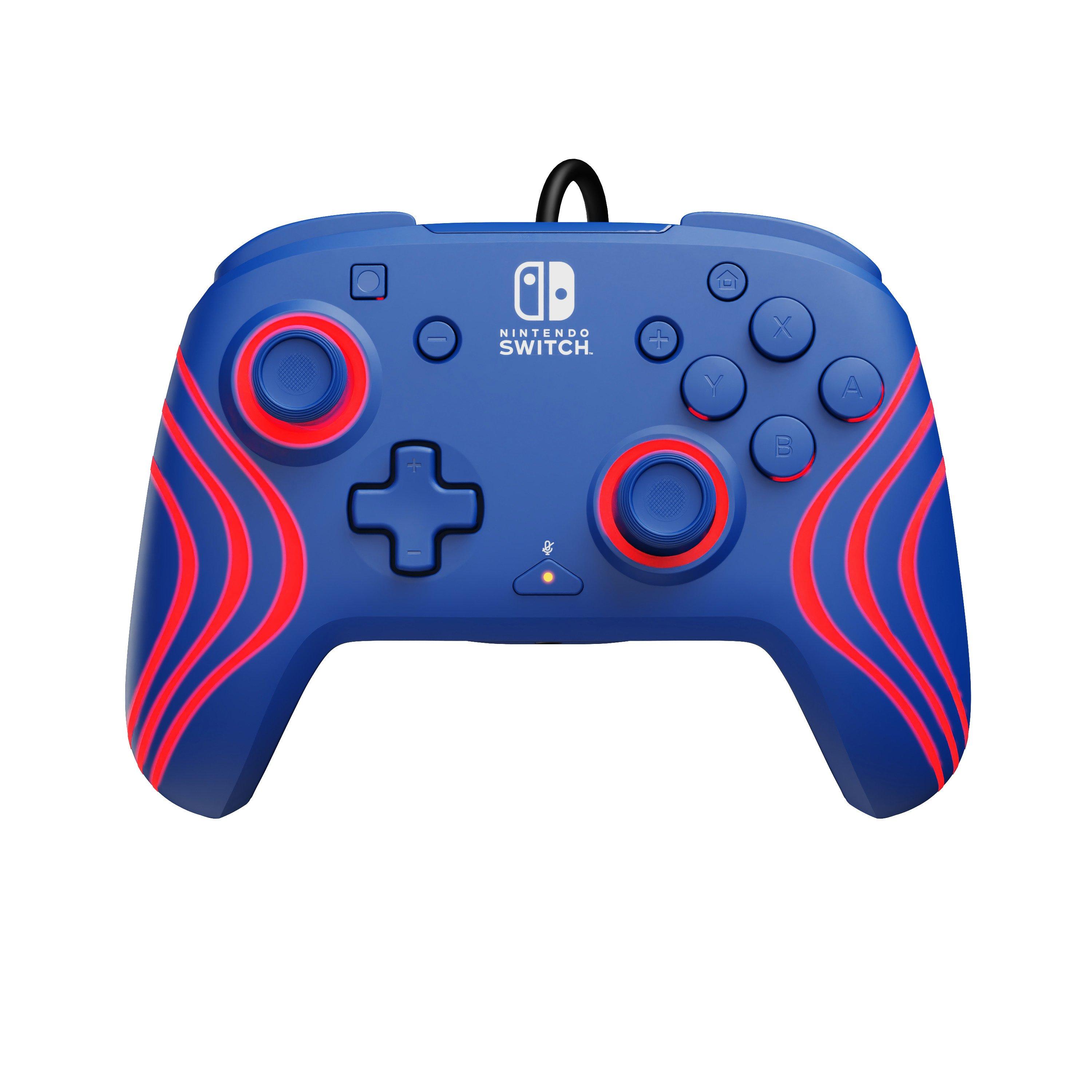 Blu - PDP - Afterglow™ Wave Nintendo Switch Wireless Controller: Blue with Motion - 5