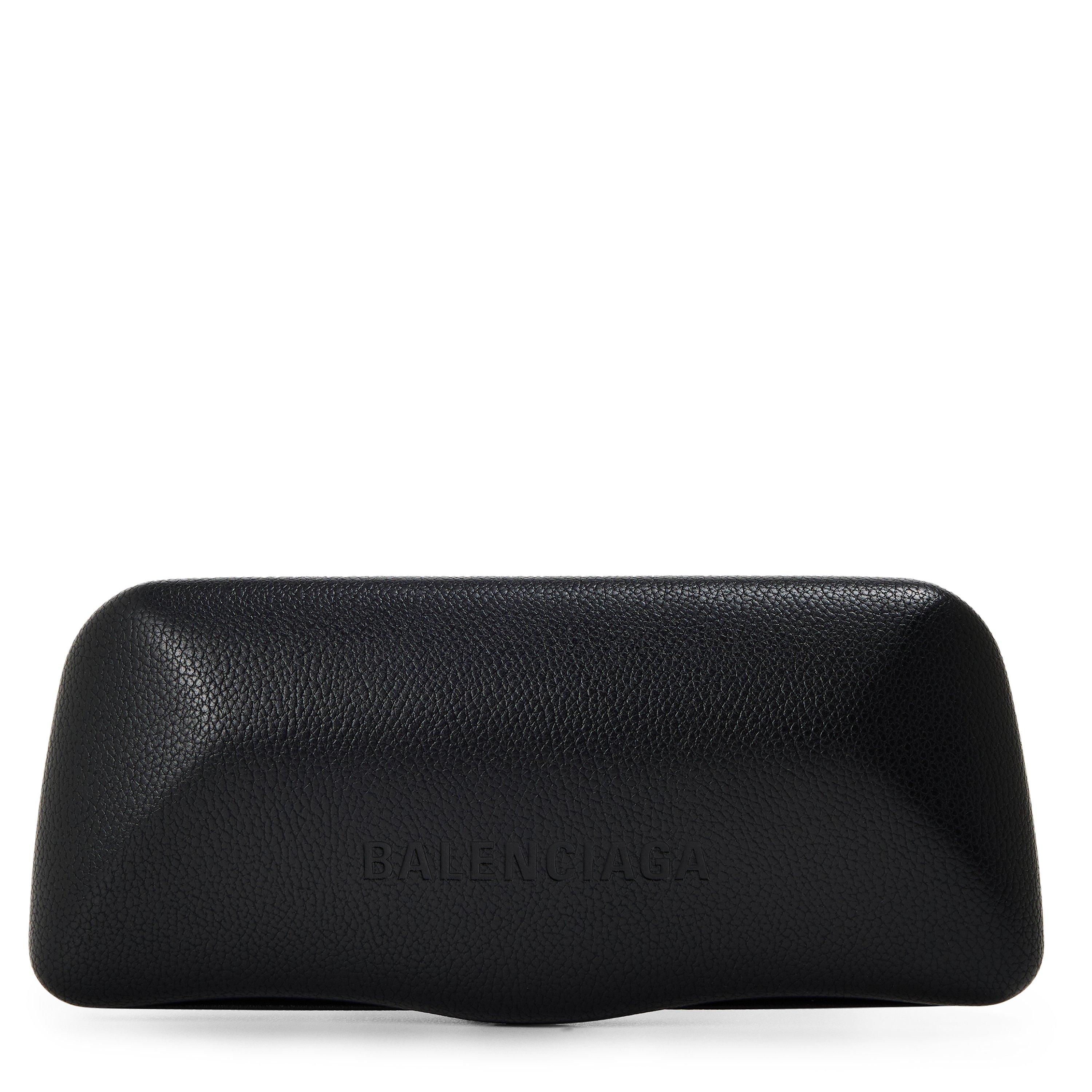 Grey - Balenciaga - Rectangle Sunglasses - 5