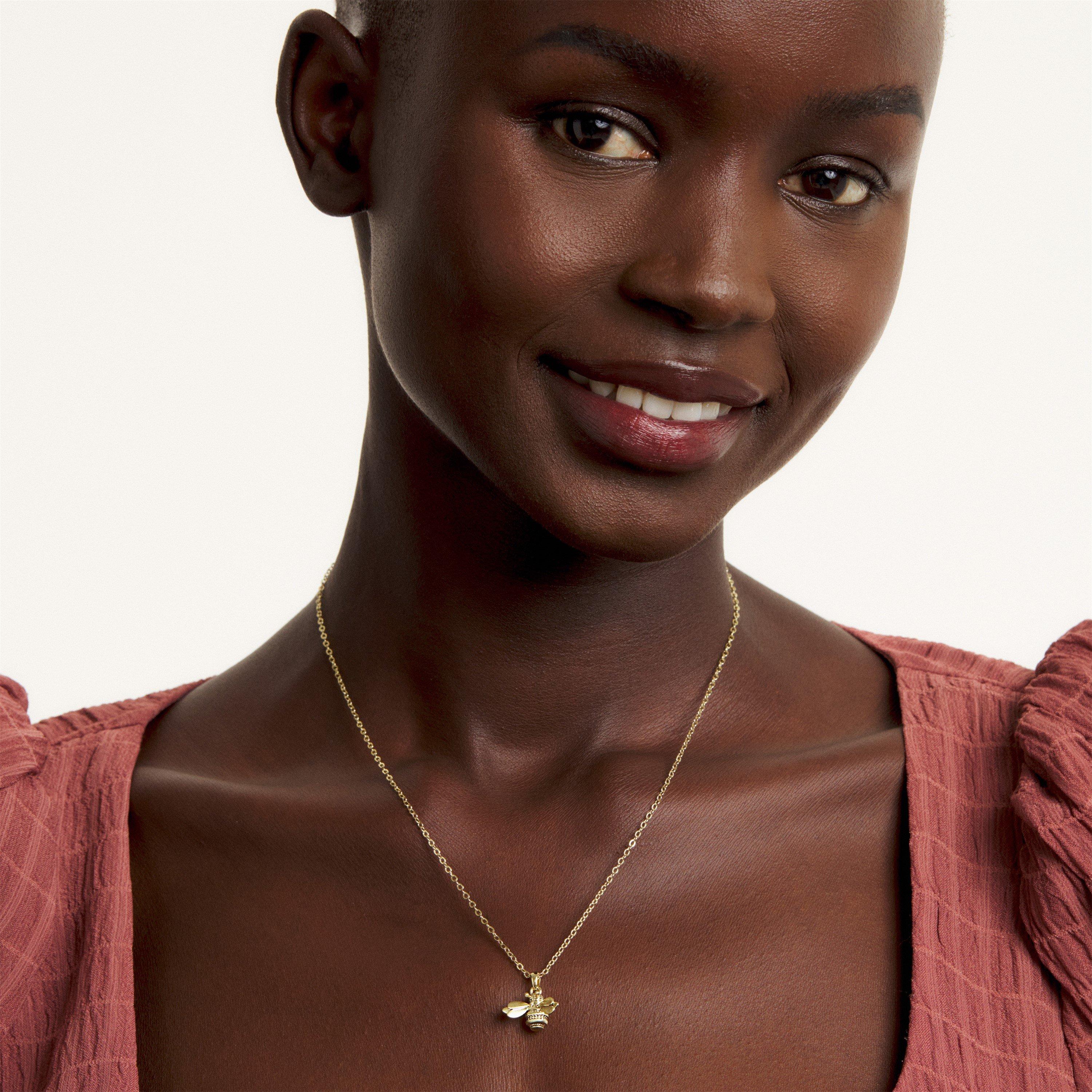 Brushed Gold - Ted Baker - Women's Bellema Pendant Necklaces - 2