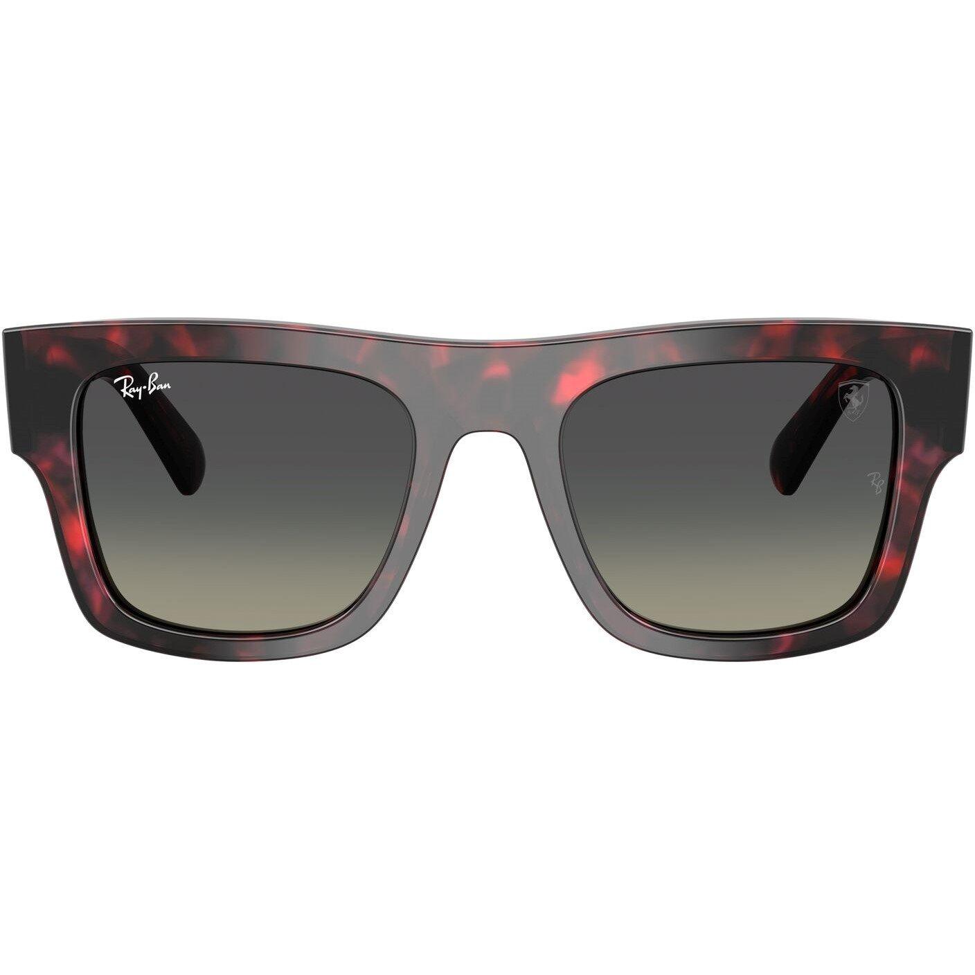 Ray-Ban Men's Red Havana Ray-Ban Wayfarer Sunglasses