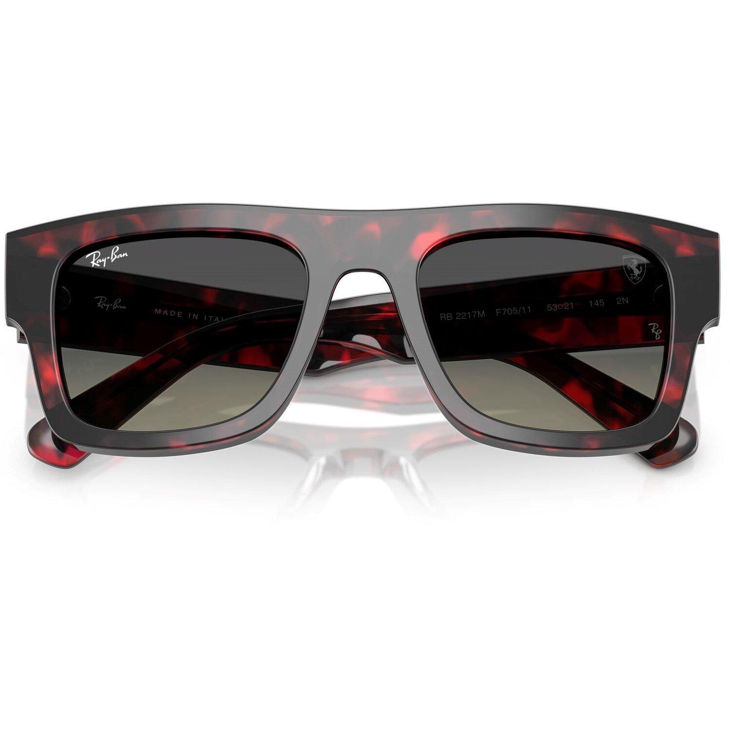 Red Havana - Ray-Ban - Men's Ray-Ban Wayfarer Sunglasses - 5