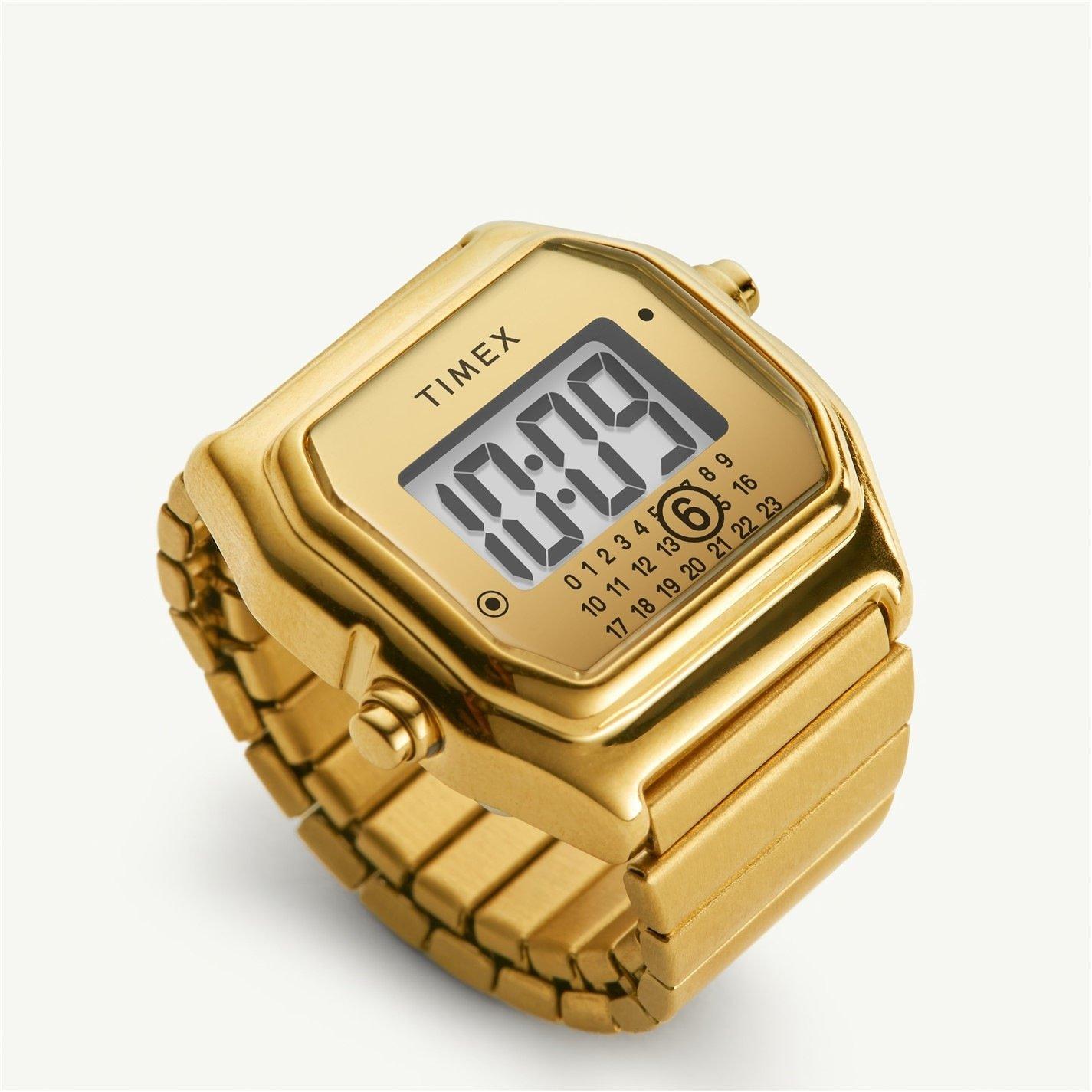 Gold Tone - Timex - x MM6 T80 20mm Ring Watch - 2