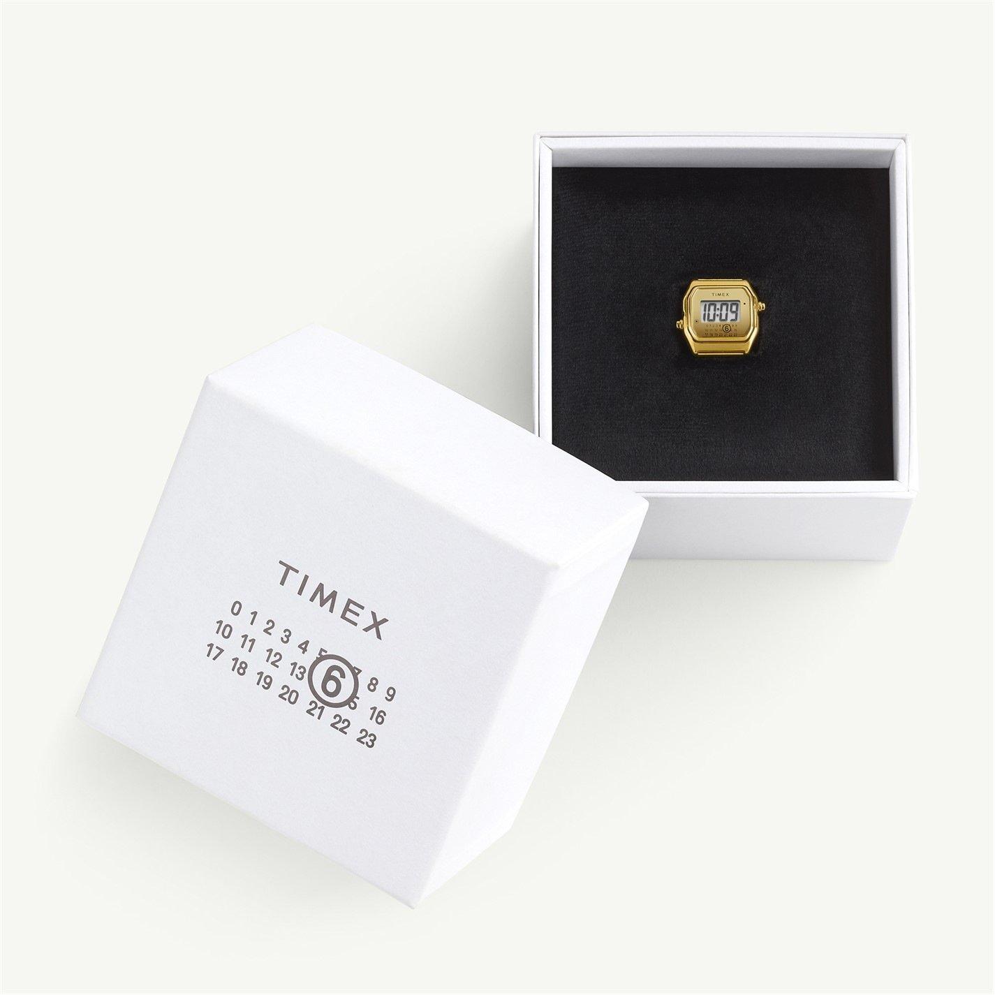 Gold Tone - Timex - x MM6 T80 20mm Ring Watch - 6