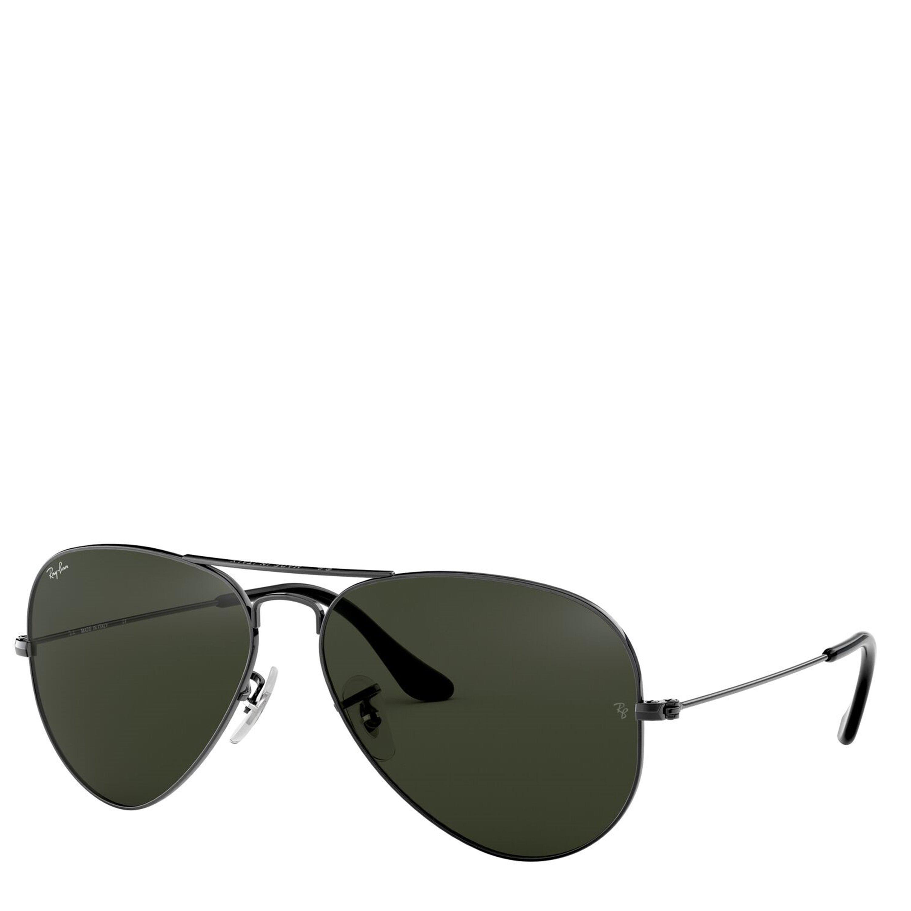 Gunmetal/Green - Ray-Ban - Large Aviator Sunglasses - 2