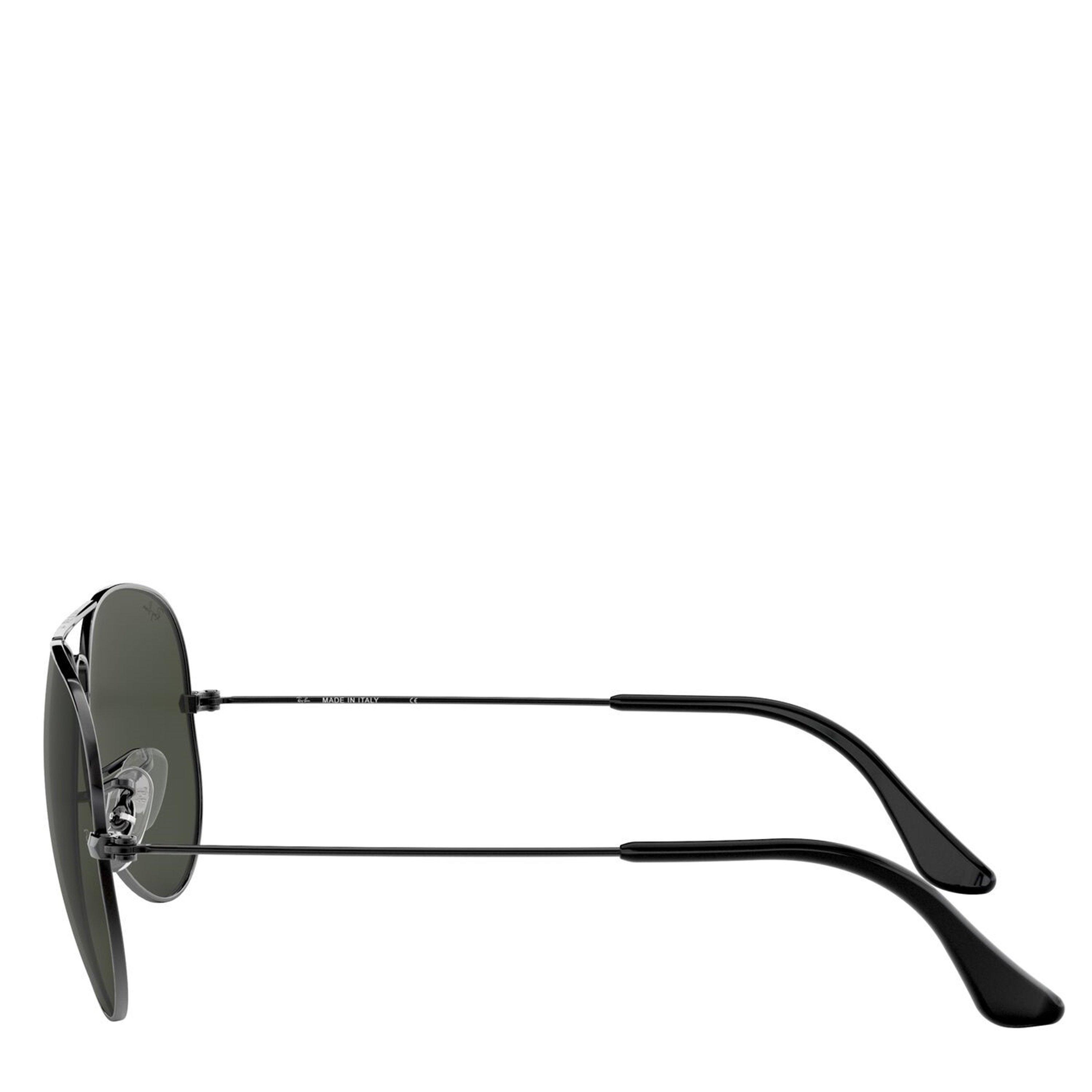 Gunmetal/Green - Ray-Ban - Large Aviator Sunglasses - 4