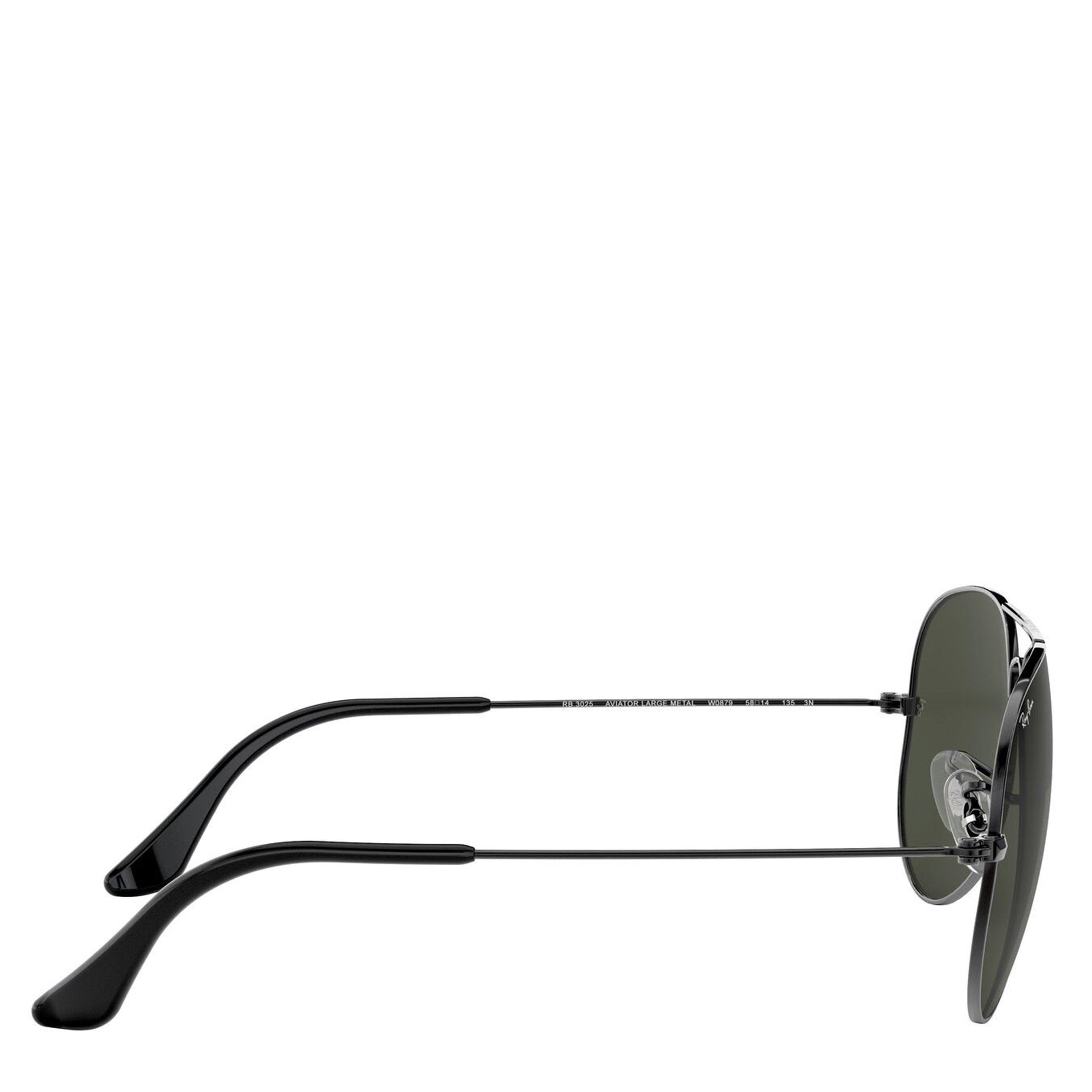Gunmetal/Green - Ray-Ban - Large Aviator Sunglasses - 10