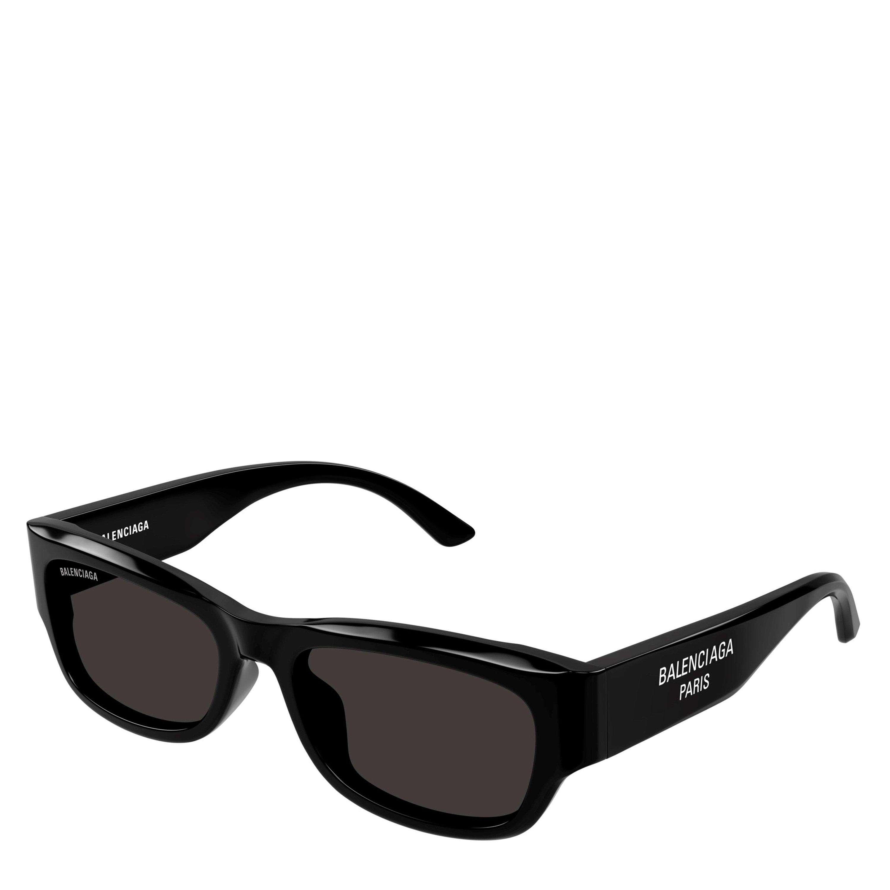 Balenciaga Men's Rectangle Sunglasses - Black