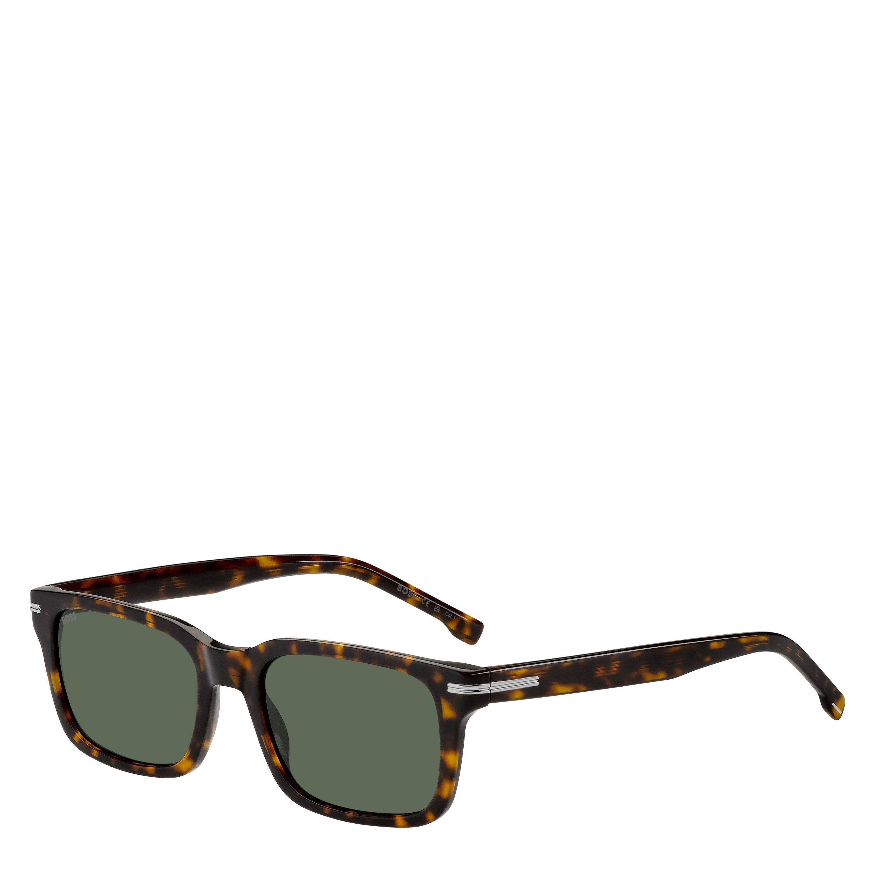 Boss Men's Round Sunglasses - Havana - 54 cm