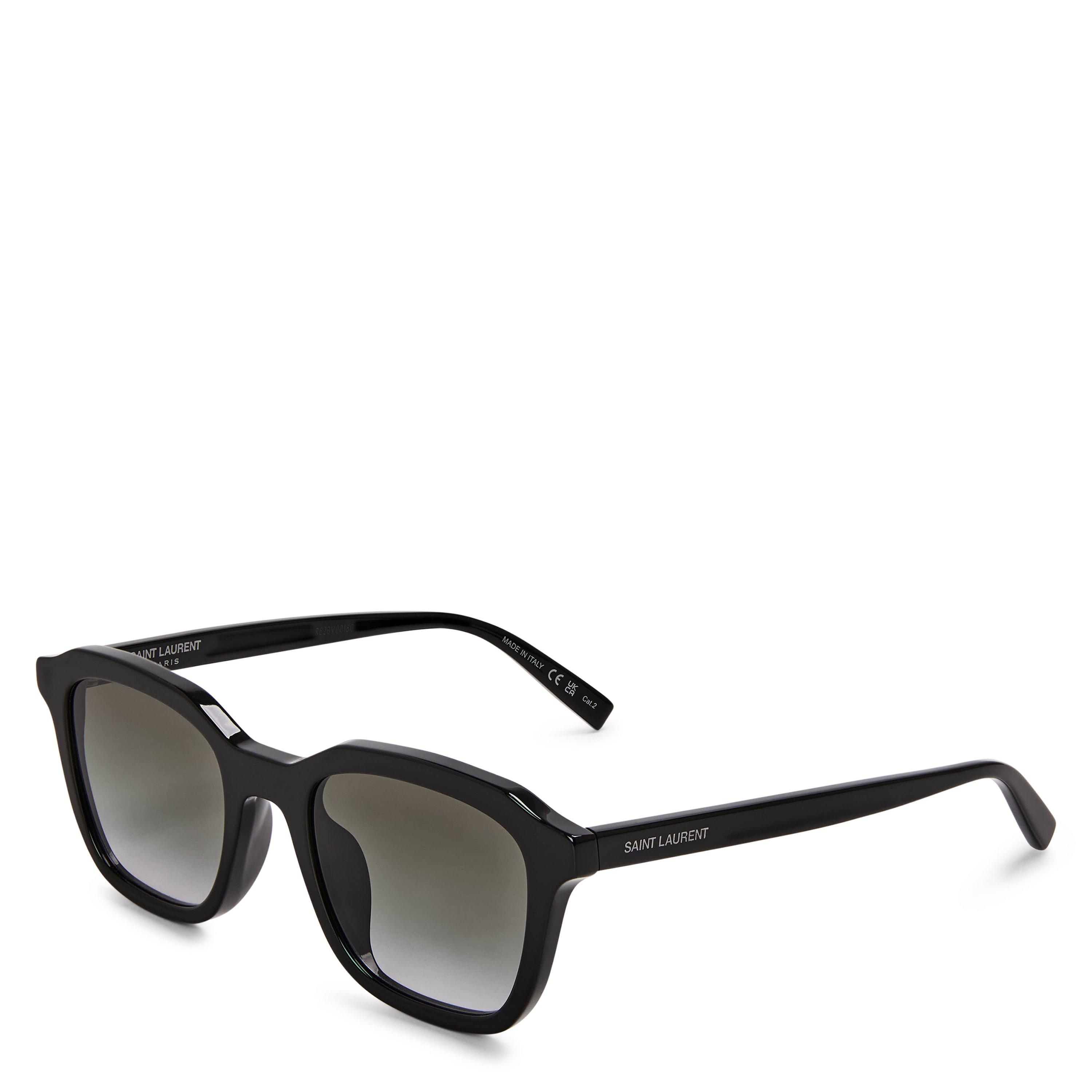 Saint Laurent  Sl 457 Square Sunglasses - Grey/Black