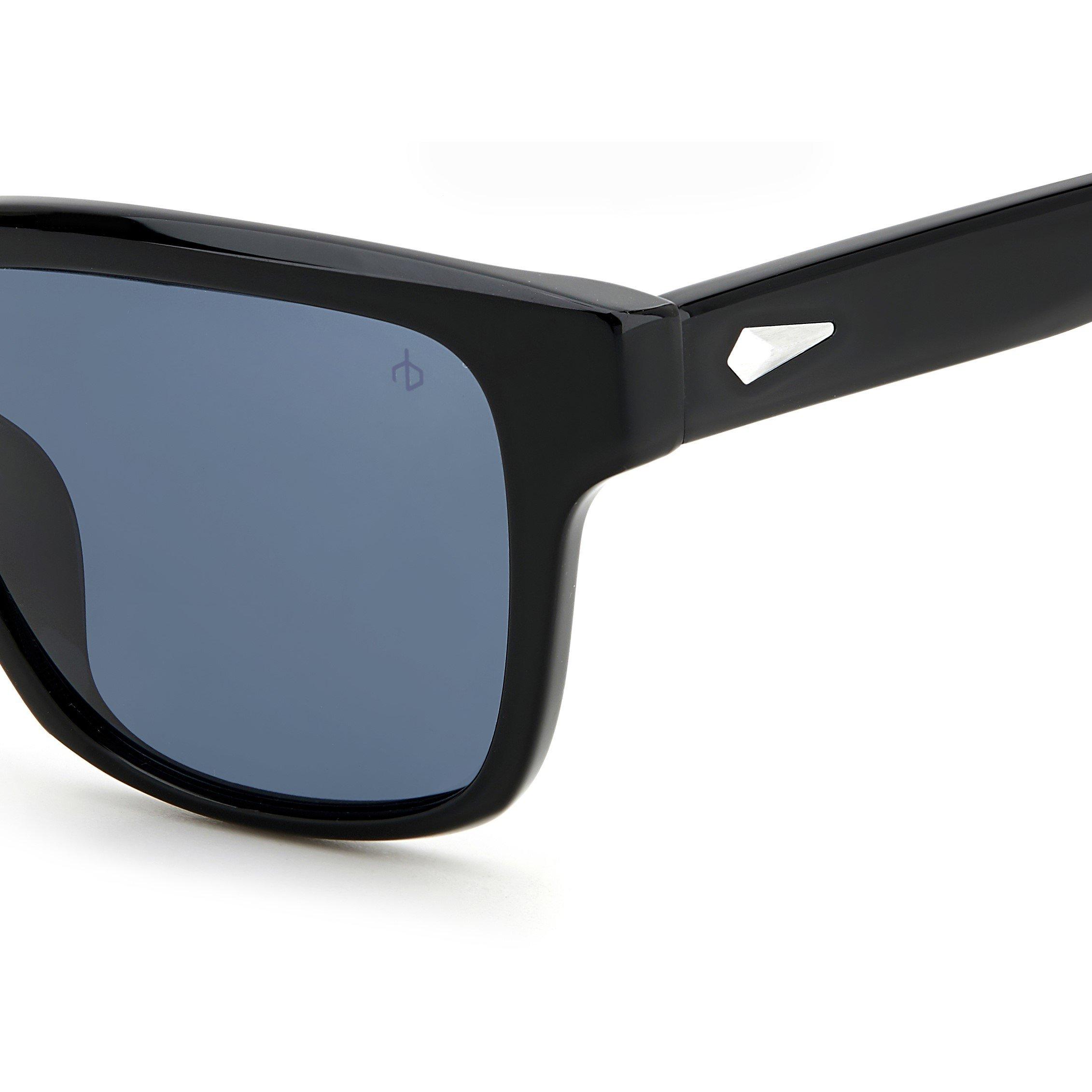 Black - Rag and Bone - Men's Wayfarer Sunglasses - 4