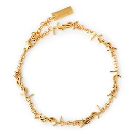 Saint Laurent Cassandre Multi Charm Bracelet