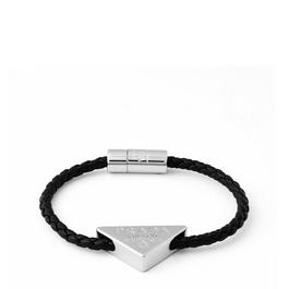Prada Woven Triangle Bracelet