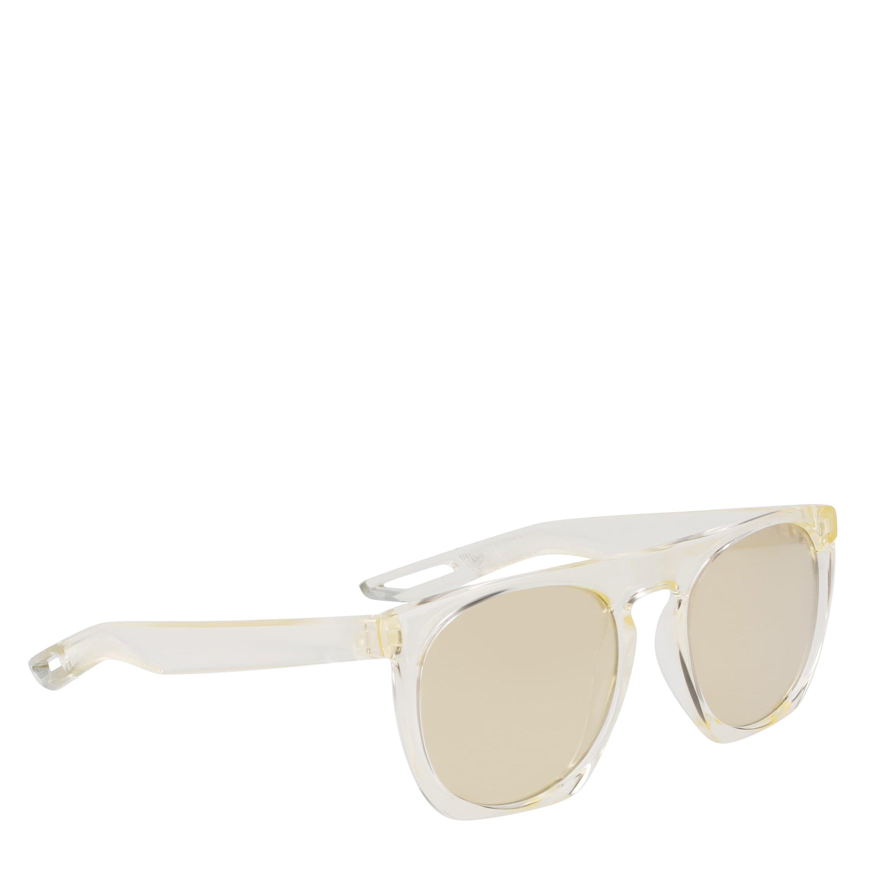 CoconutMlk/GldM - Nike - Flatspot XXII Wayfarer Sunglasses - 1