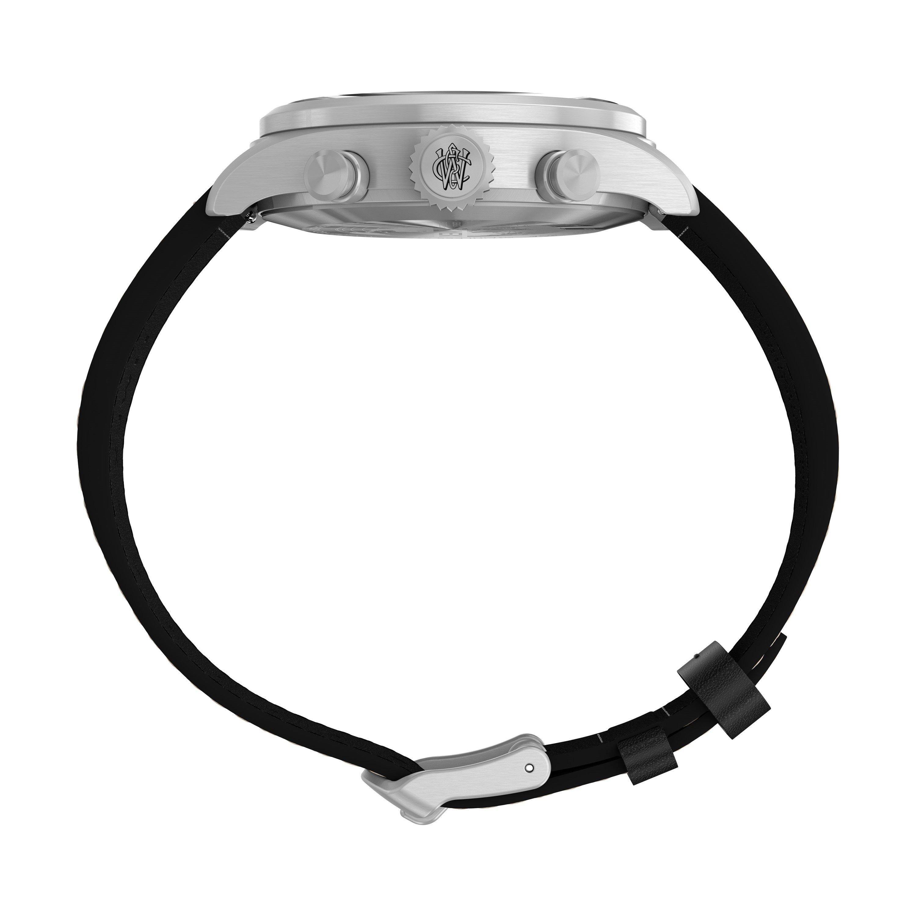 Black/Silver - Timex - Men's Waterbury Analogue Quartz Watch - 4