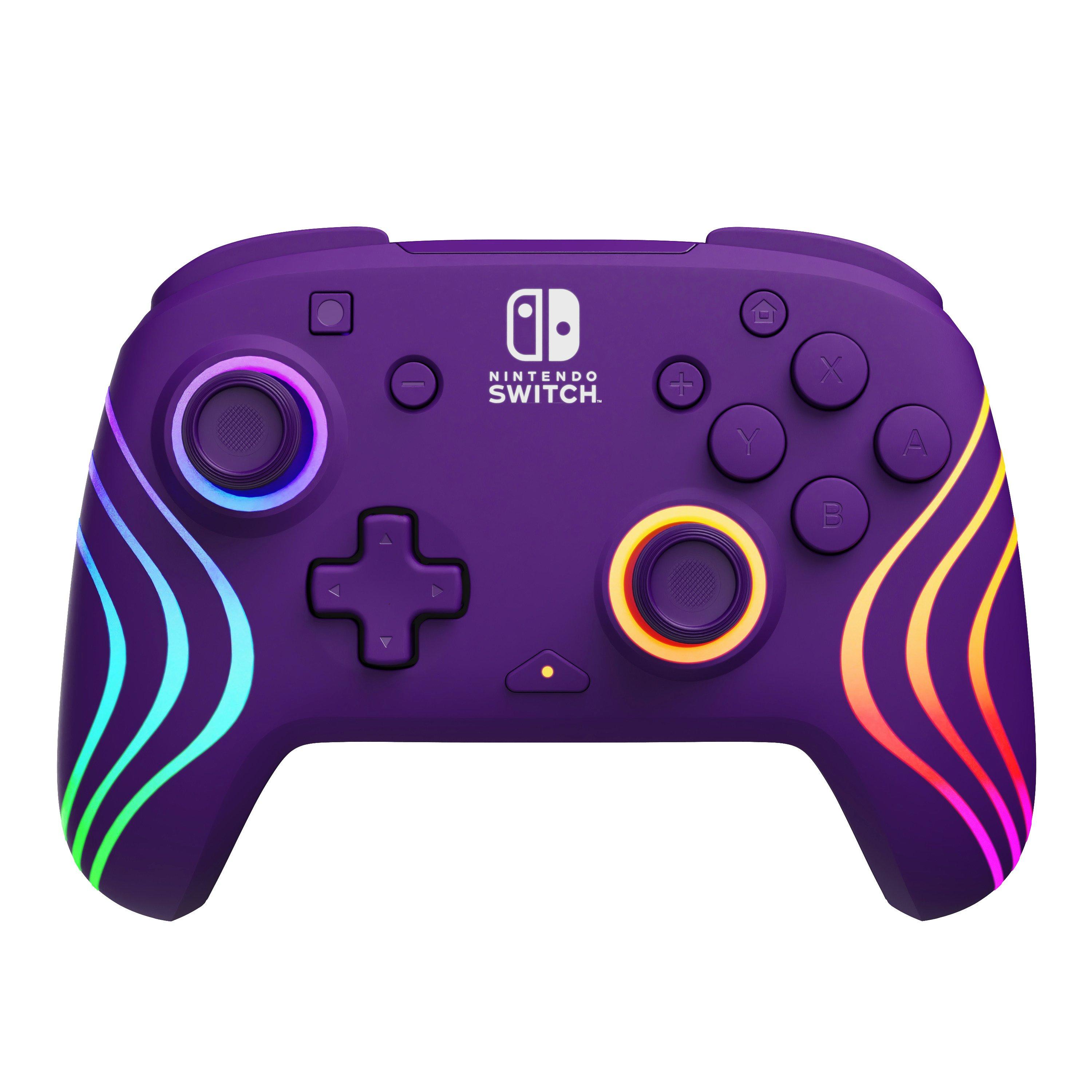 Purple Motion - PDP - Afterglow™ Wave Nintendo Wireless Controller: Purple with Motion - 1