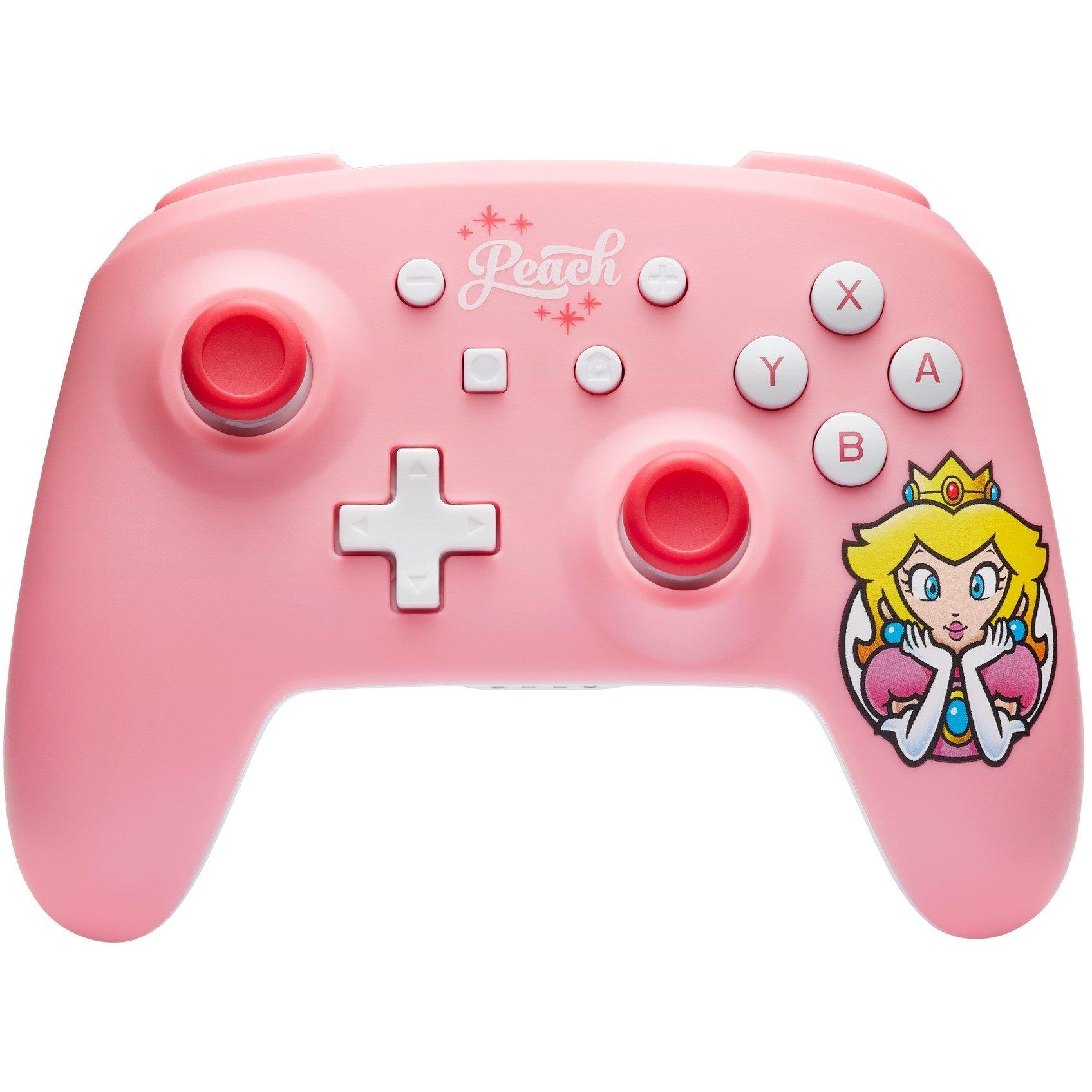 PrinPeach Pink - PowerA - Wireless Nintendo Switch Princess Peach Pink Controller - 1