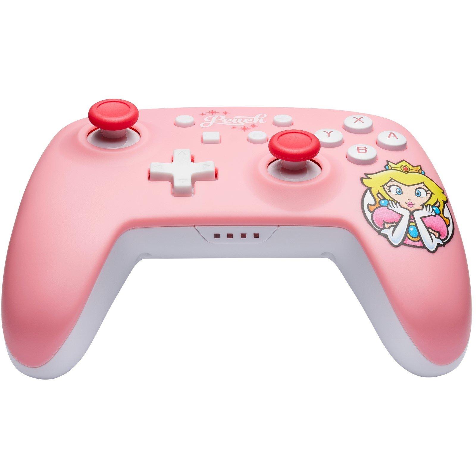 PrinPeach Pink - PowerA - Wireless Nintendo Switch Princess Peach Pink Controller - 4