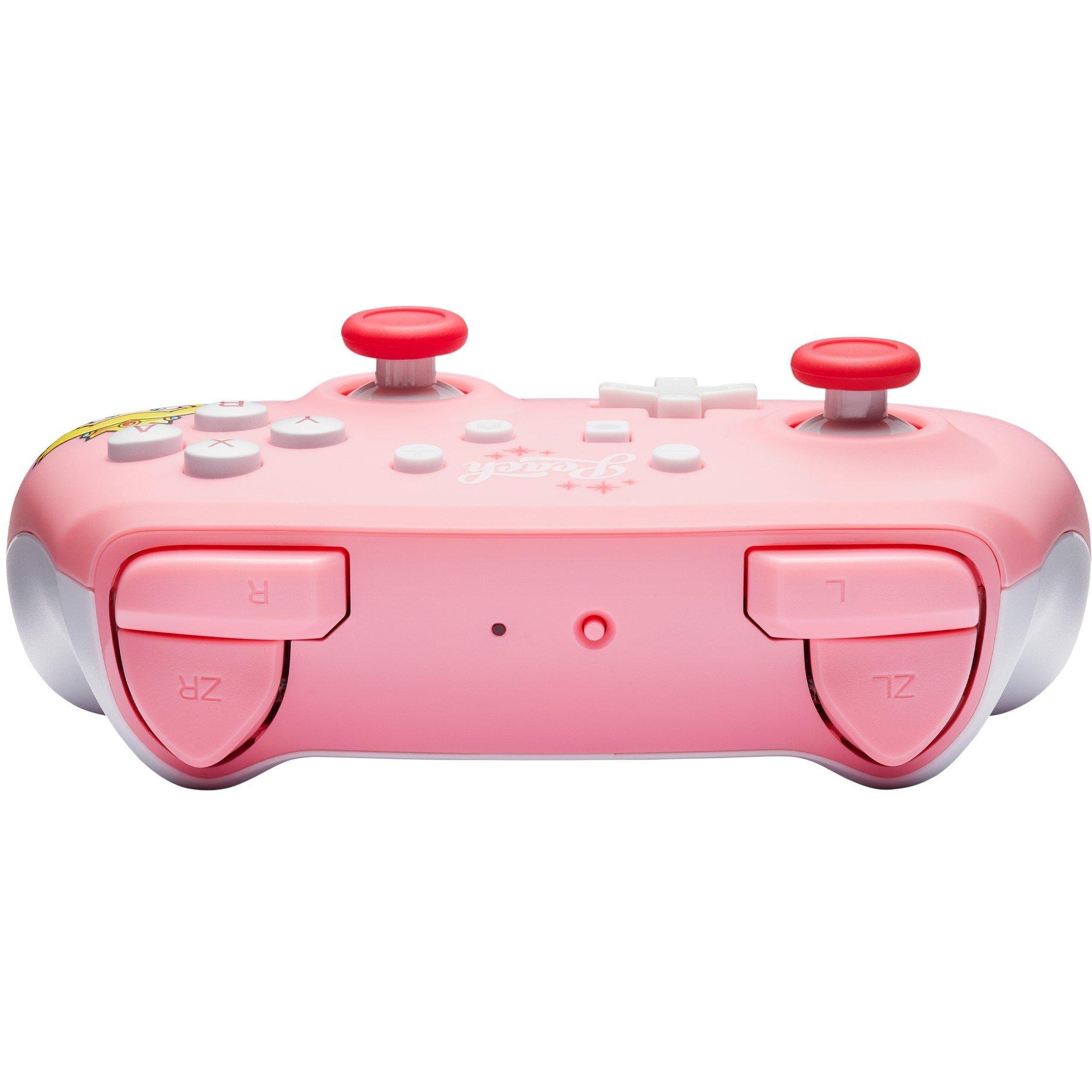 PrinPeach Pink - PowerA - Wireless Nintendo Switch Princess Peach Pink Controller - 5