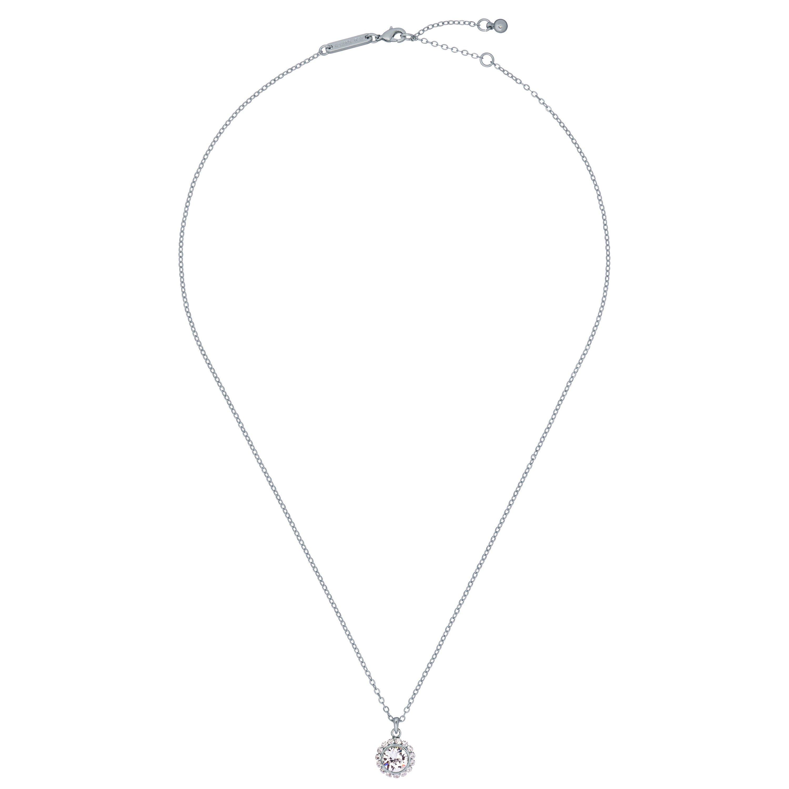 Silver/Crystal - Ted Baker - Women's Sela Pendant Necklace - 4