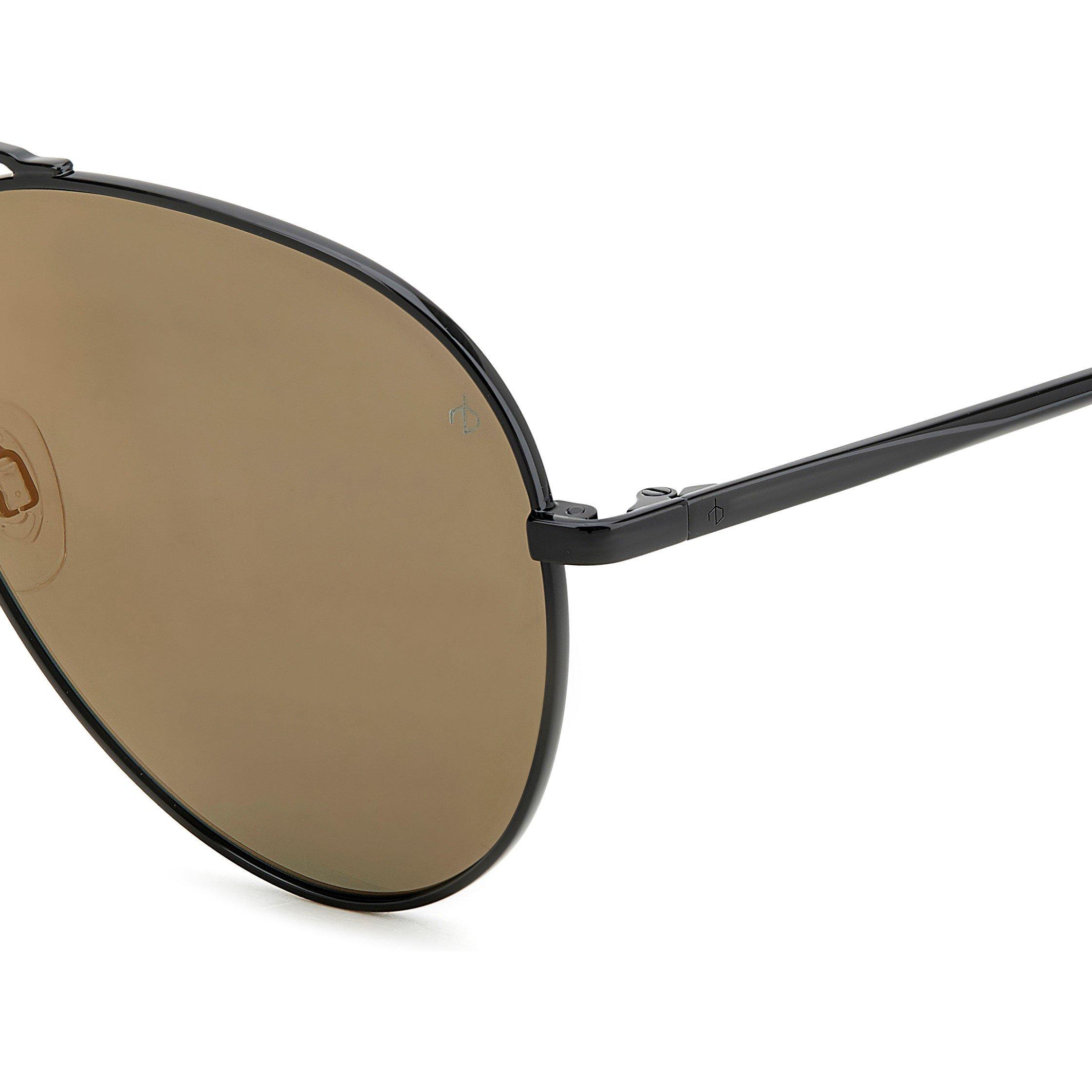Brown - Rag and Bone - Men's Aviator Sunglasses - 4