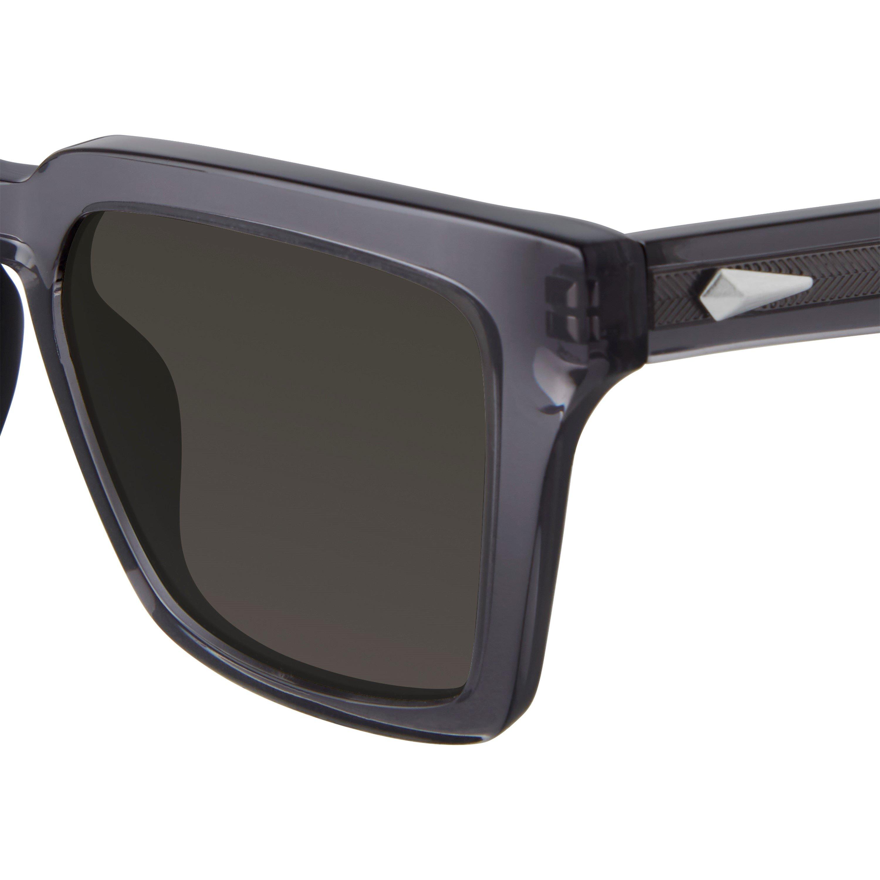 Black - Rag and Bone - Men's Wayfarer Sunglasses - 3