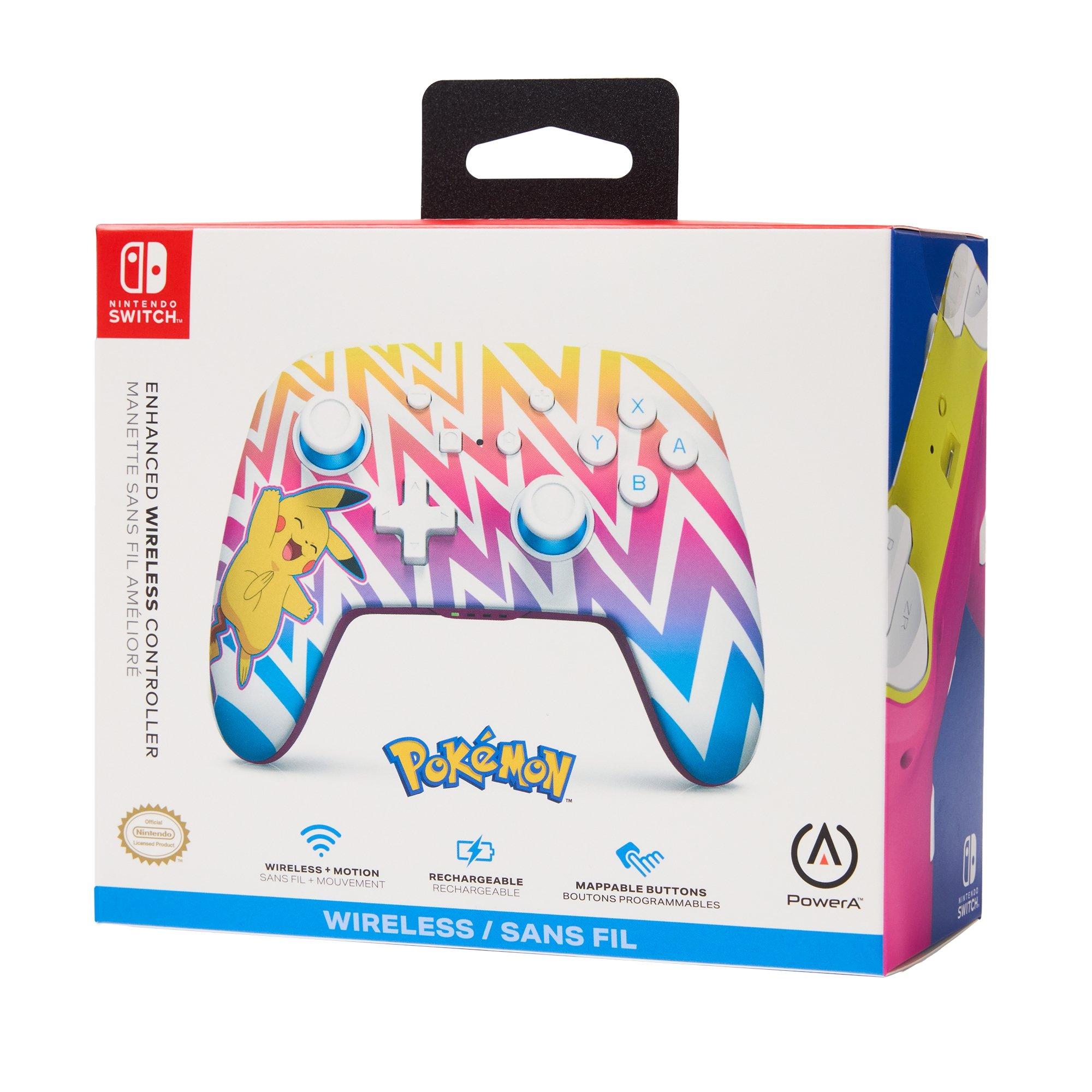 Pikachu Vibrant - PowerA - Wireless Pikachu Controller - 2