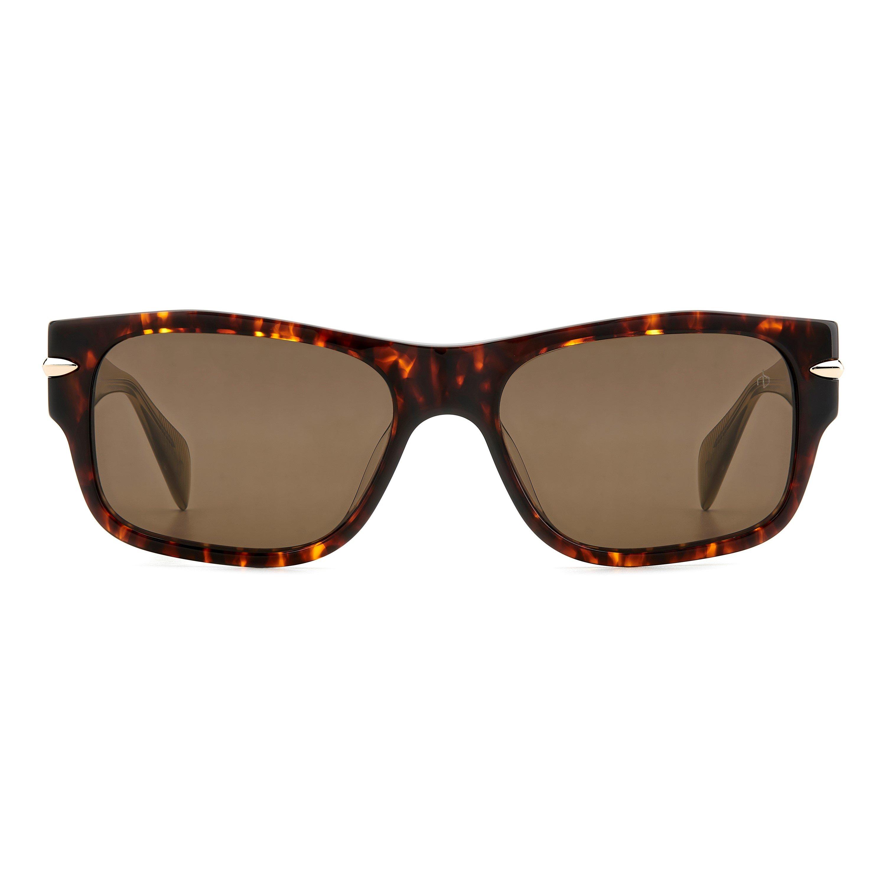 Brown - Rag and Bone - Men's Wayfarer Sunglasses - 2
