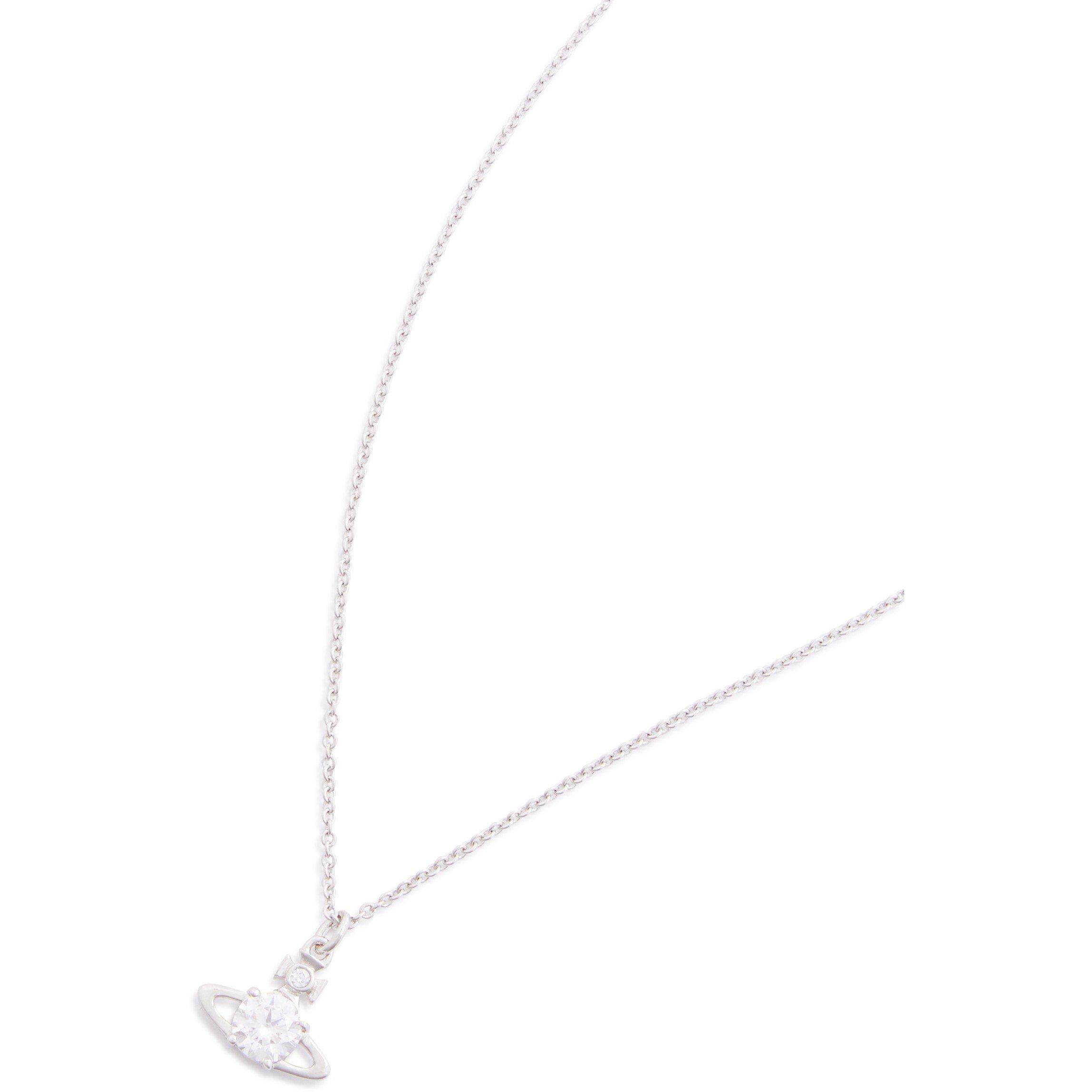 SILVER - Vivienne Westwood - Women's Viv Reina Pendant Necklace - 2