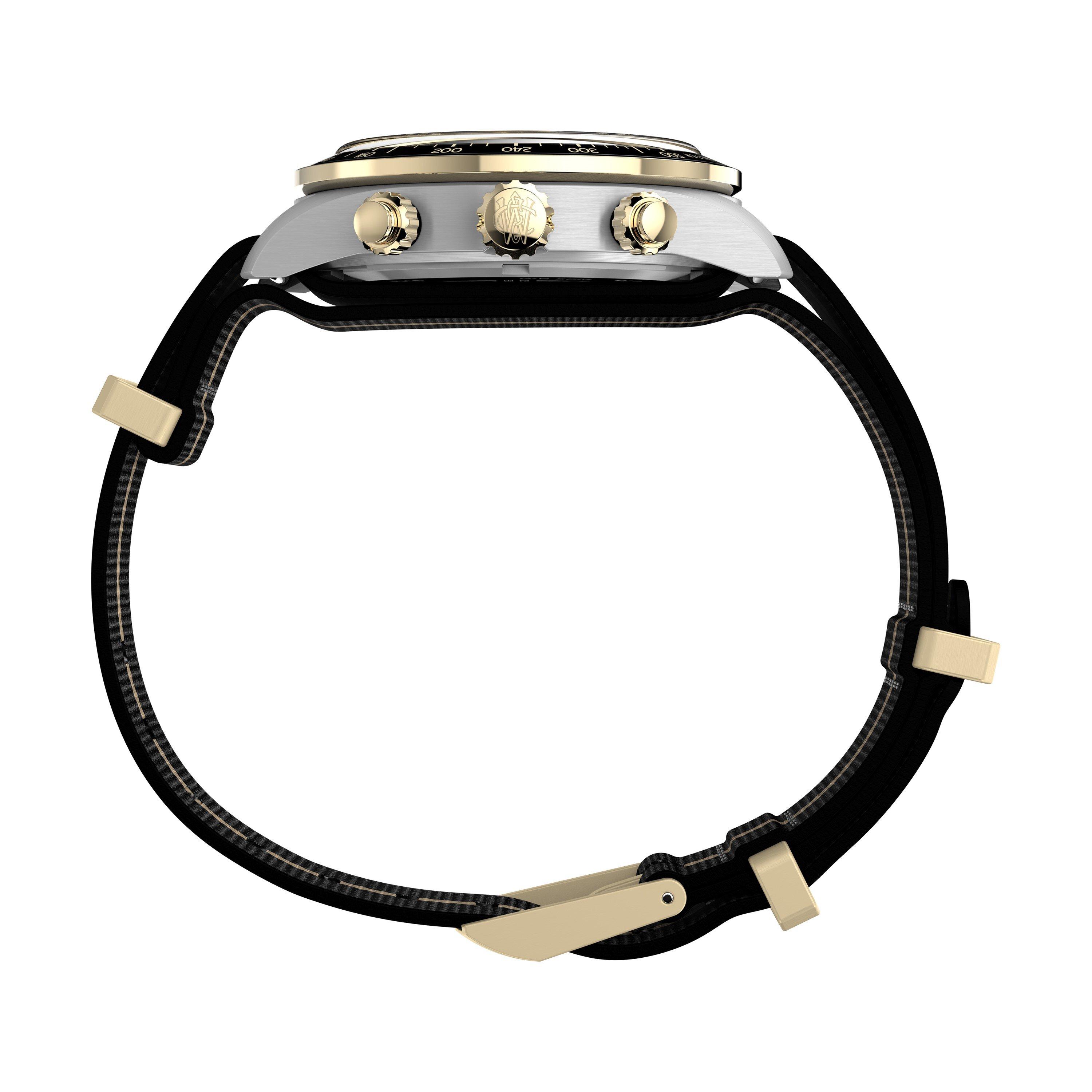 Black/Silver - Timex - Men's Heritage Analogue Quartz Watch - 4