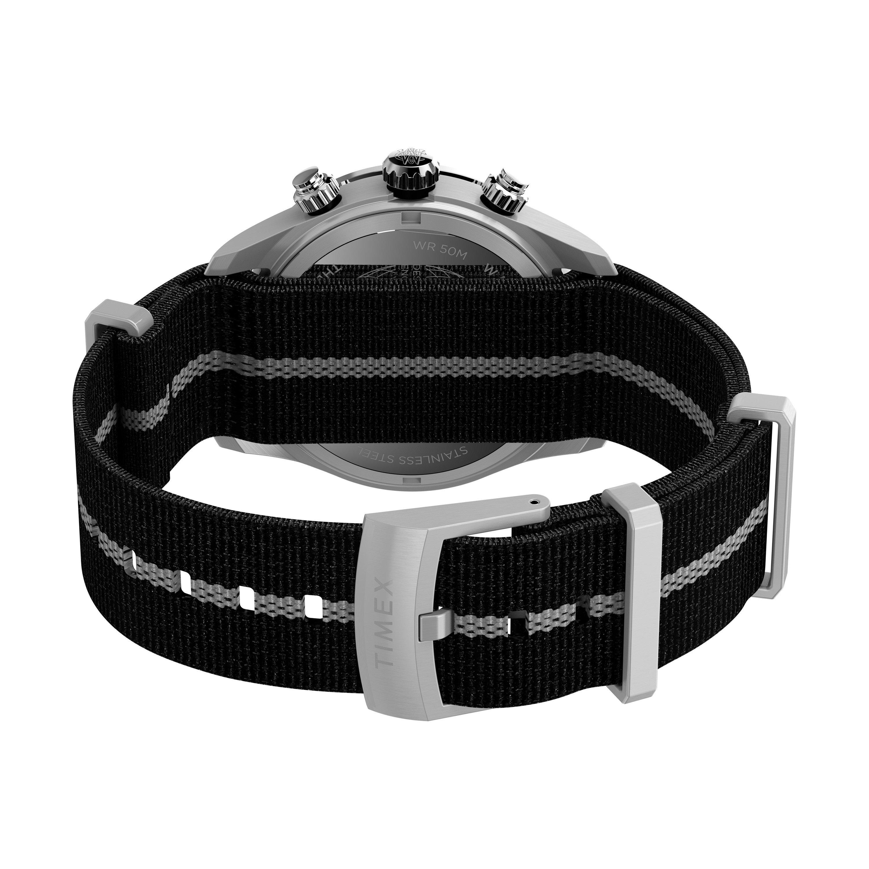 Silver Tone - Timex - Men's Heritage Analogue Quartz Watch - 3