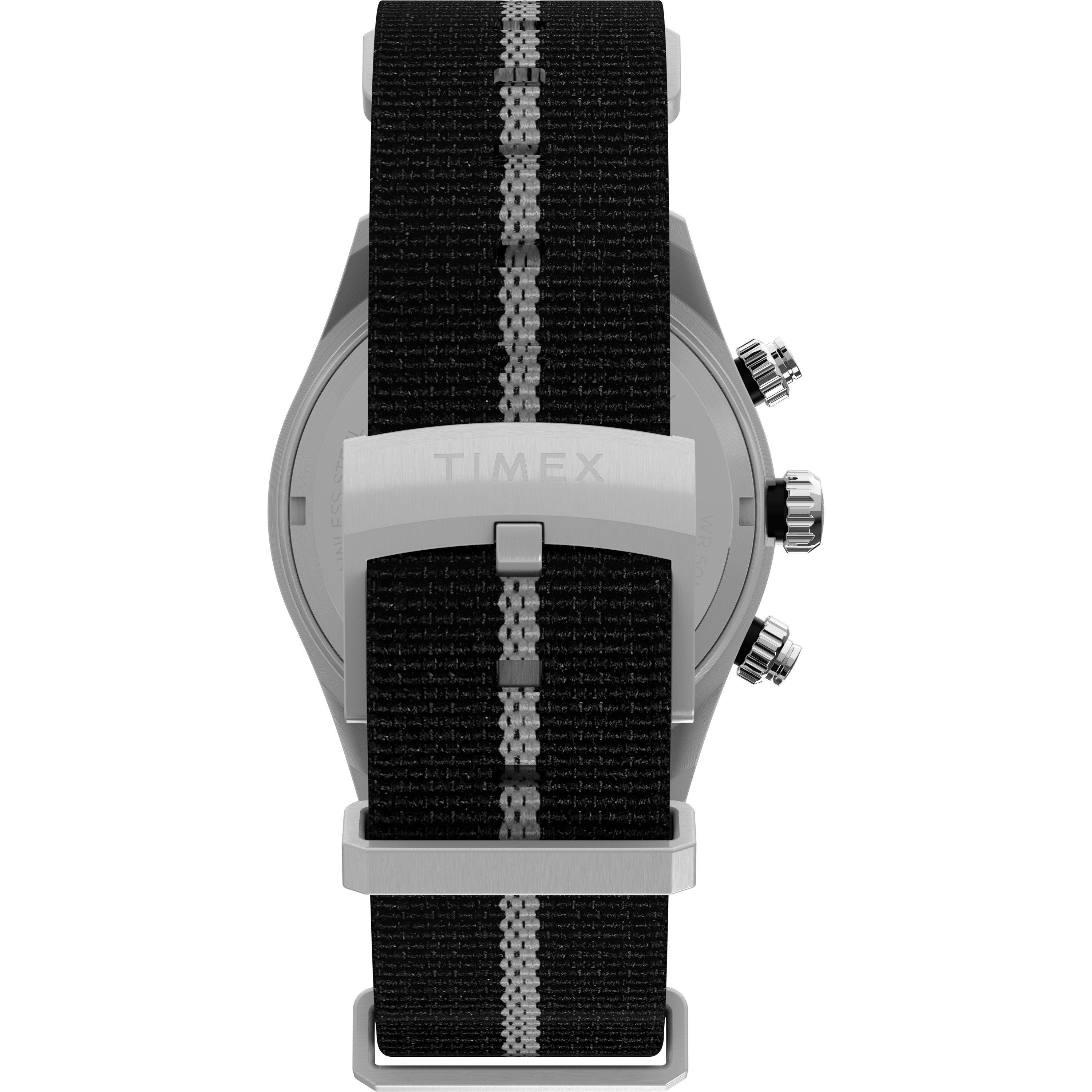 Silver Tone - Timex - Men's Heritage Analogue Quartz Watch - 4